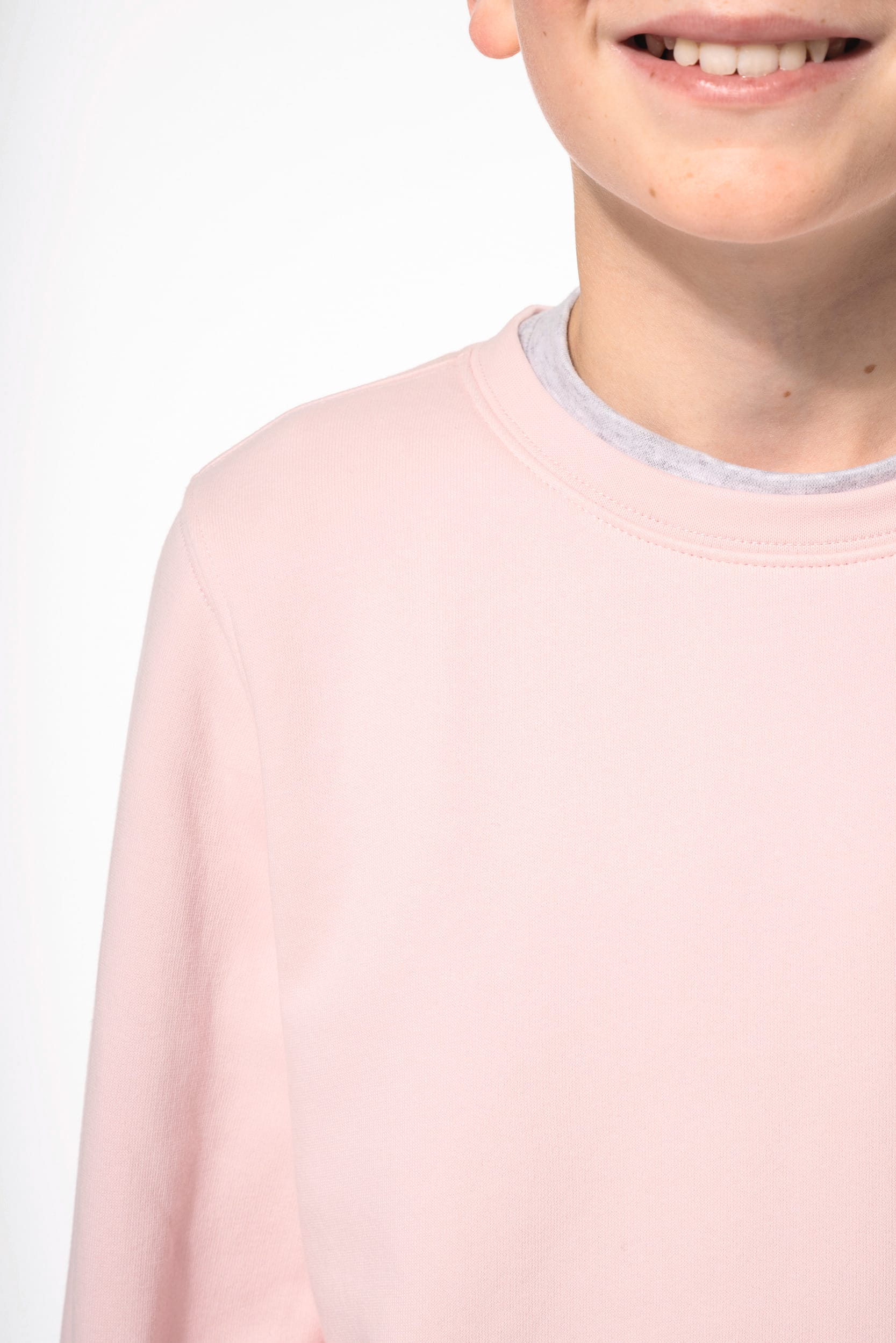 Umweltfreundliches Sweatshirt mit Rundhalsausschnitt für Kinder