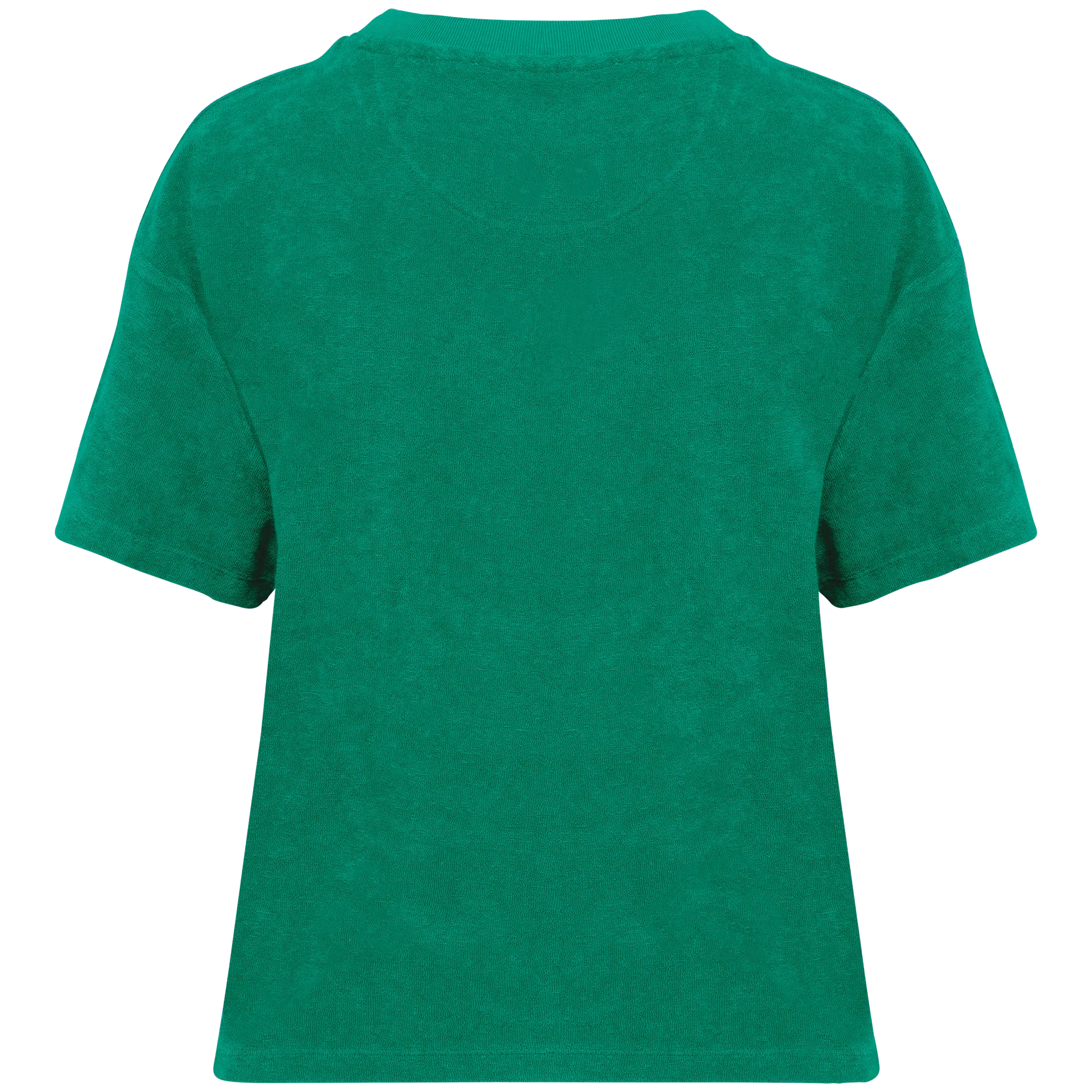 Umweltfreundliches Damen-T-Shirt aus Frottee