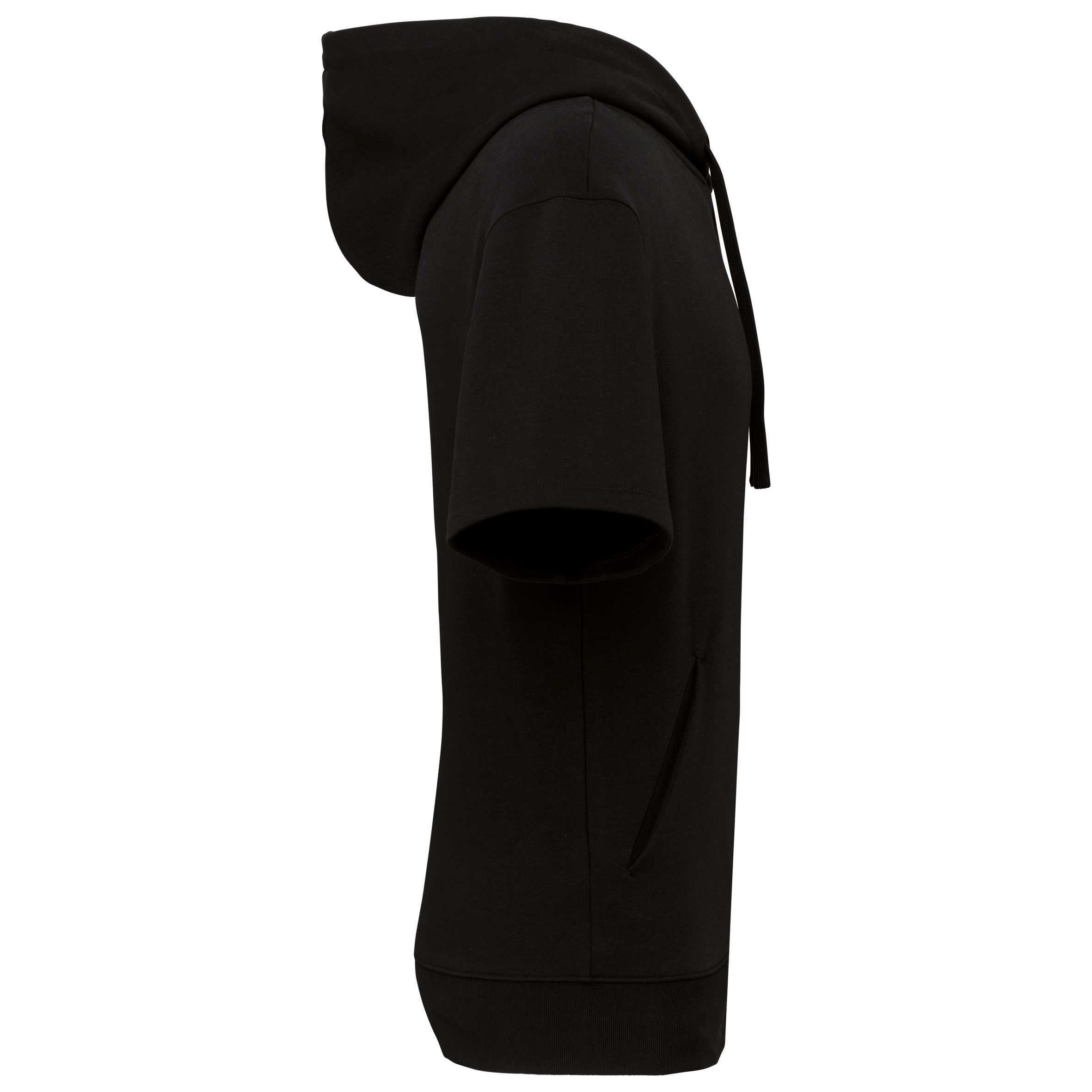 Umweltfreundliches Unisex Kapuzen-Sweatshirt mit überschnittener Schulterpartie aus French Terry