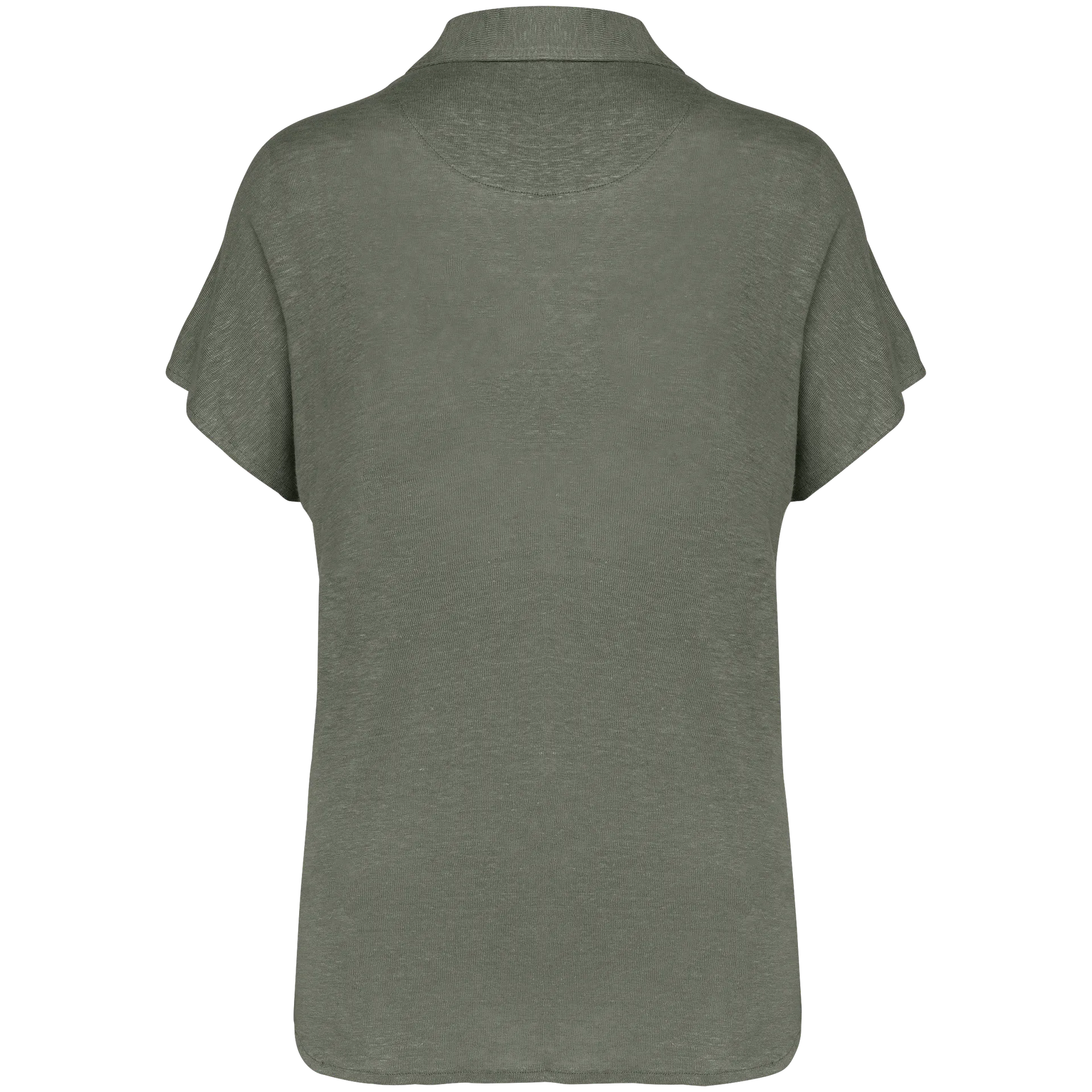 Damen-Polohemd aus Leinen