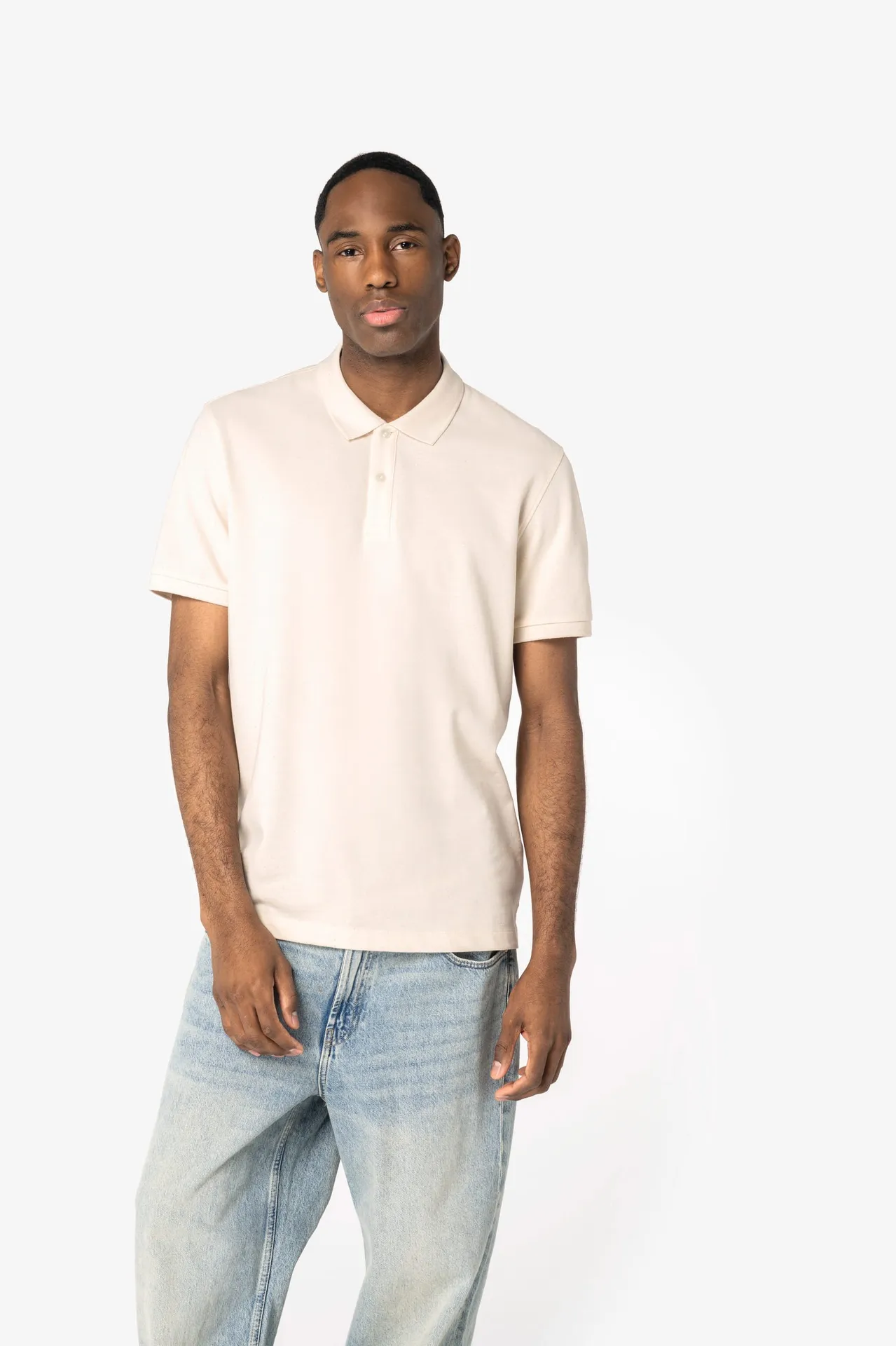 Umweltfreundliches Polohemd aus Pikeetrikot für Herren