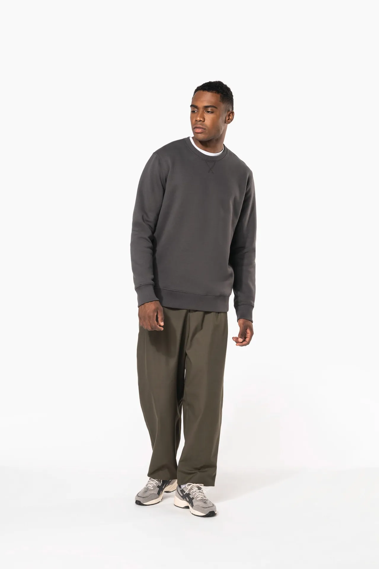 Sweatshirt Rundhalsausschnitt