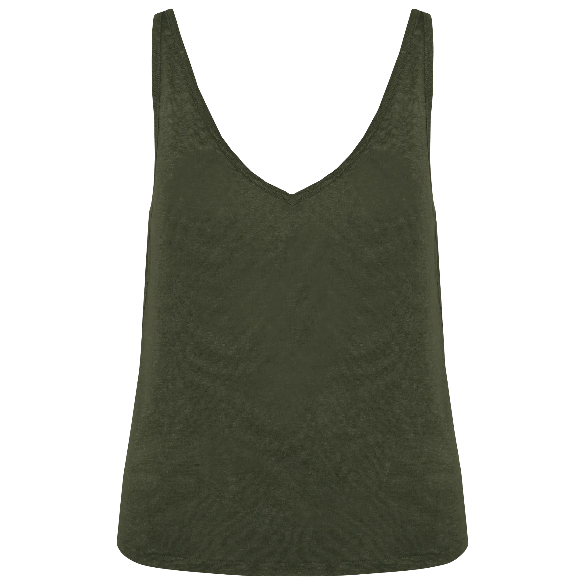 Achselhemd aus Leinen für Damen