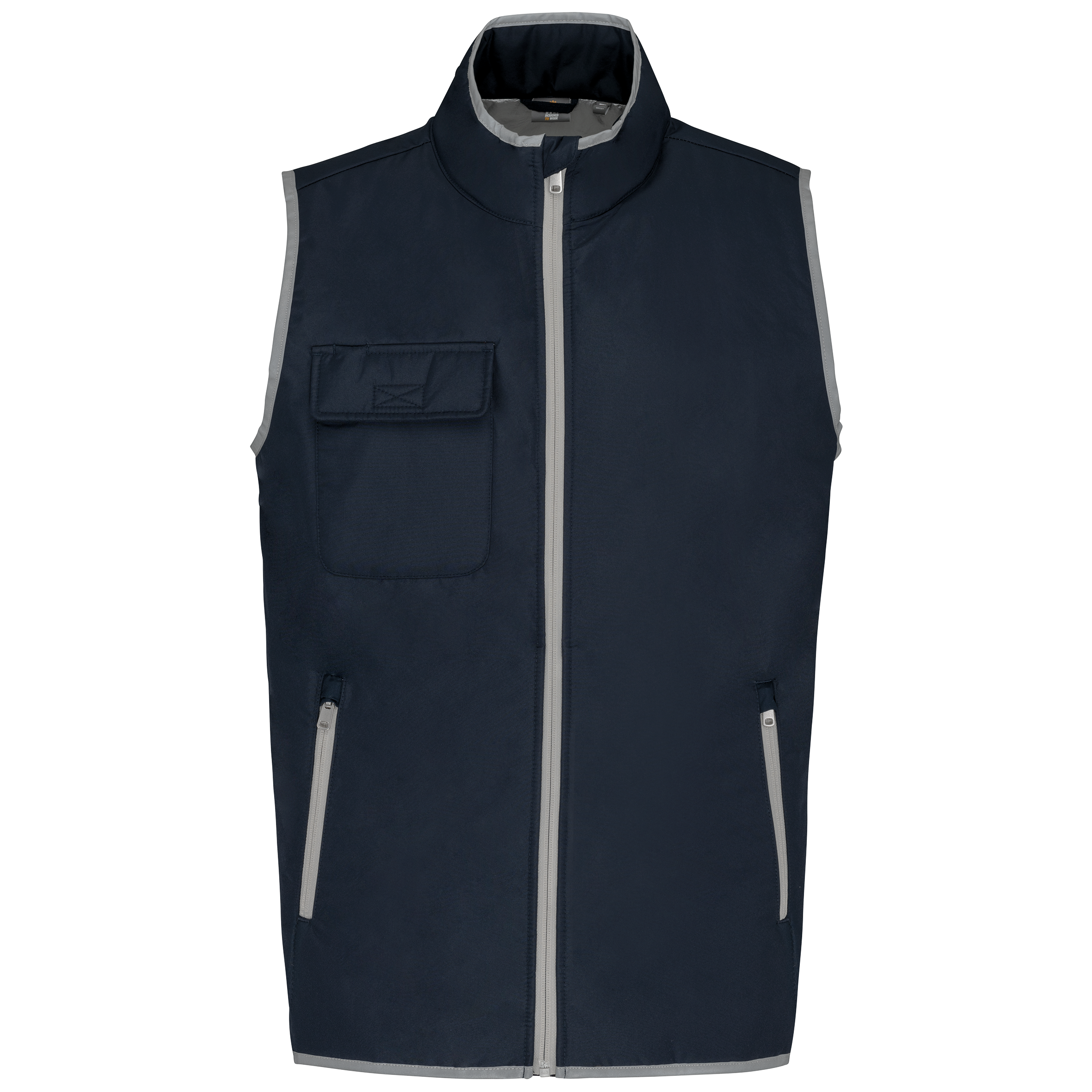 4-lagiger Bodywarmer mit Wärmeisolierung. 4-lagiger Bodywarmer mit Wärmeisolierung.