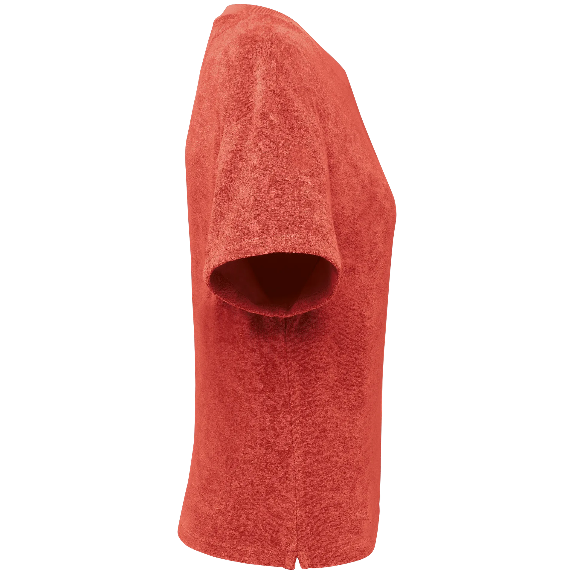 Umweltfreundliches Damen-T-Shirt aus Frottee