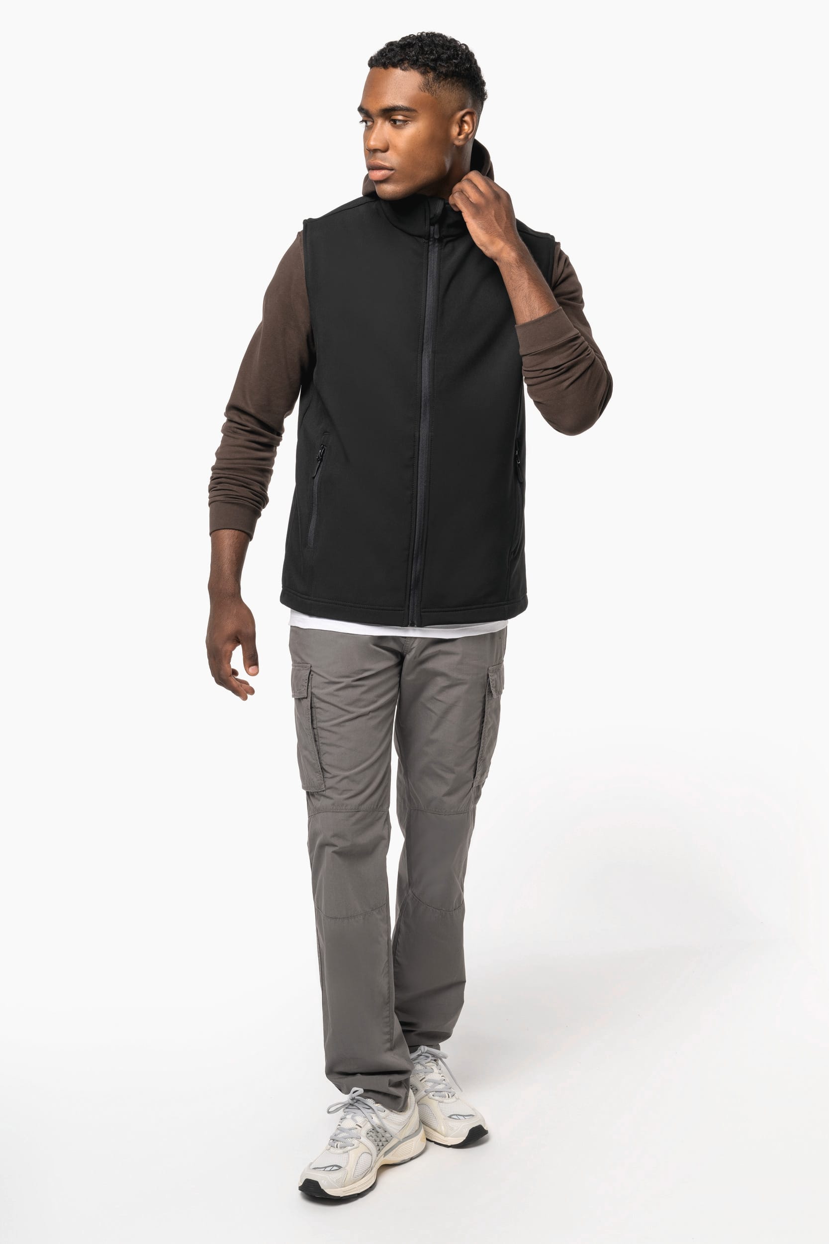 Zweilagiger, umweltfreundlicher Unisex-Softshell-Bodywärmer