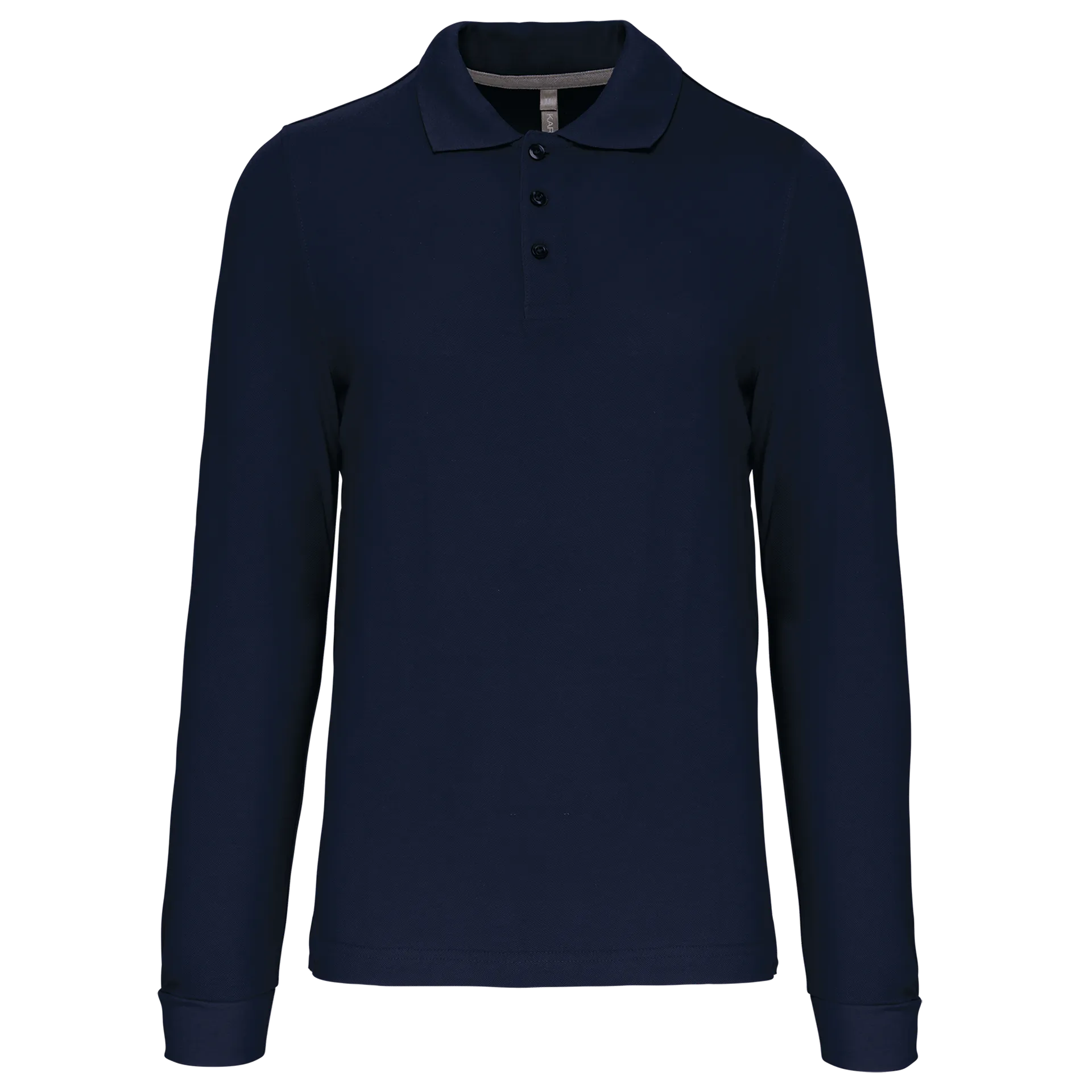 Herren Langarm Poloshirt