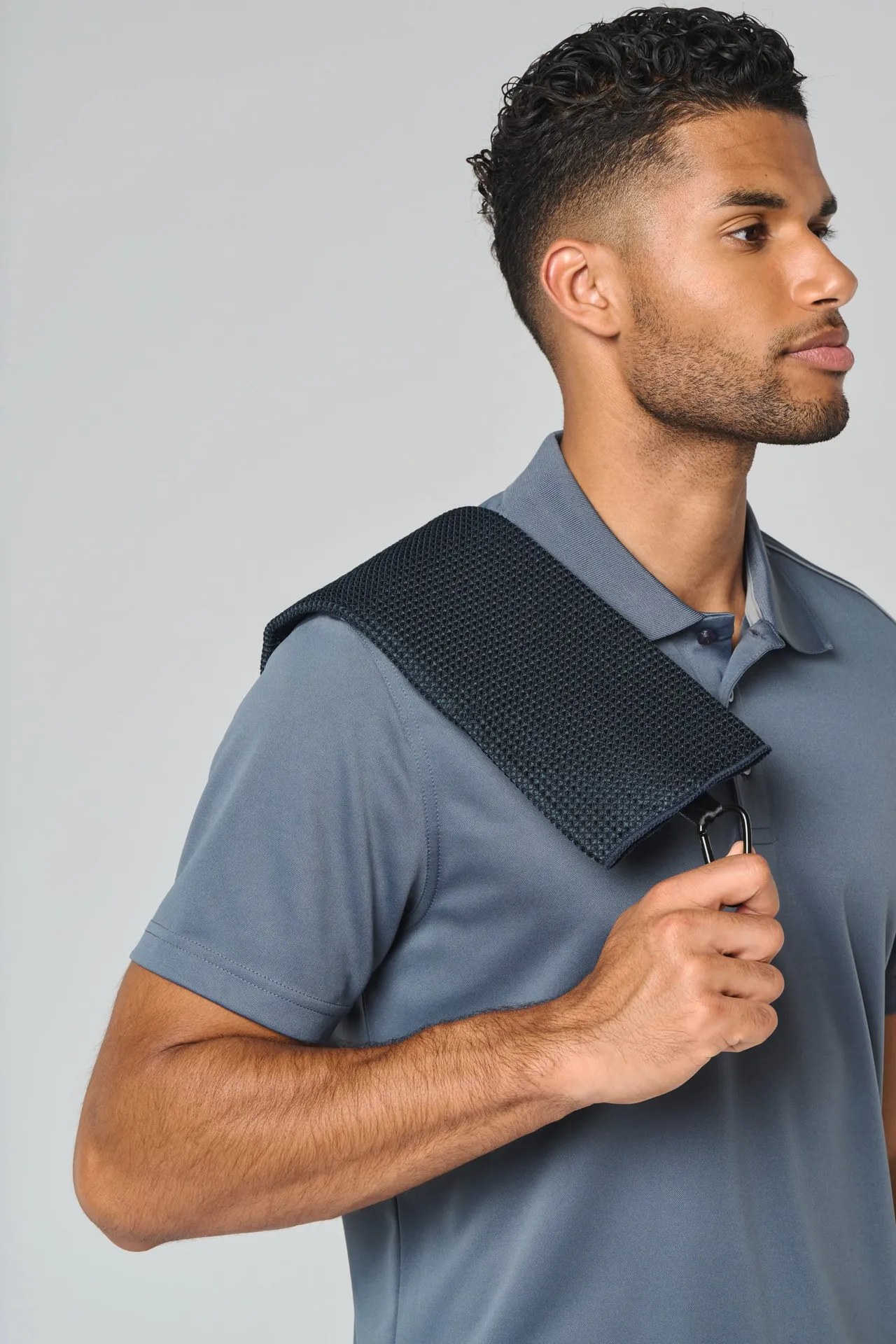 Golf-Handtuch mit Wabenstruktur  - 50 x 40 cm