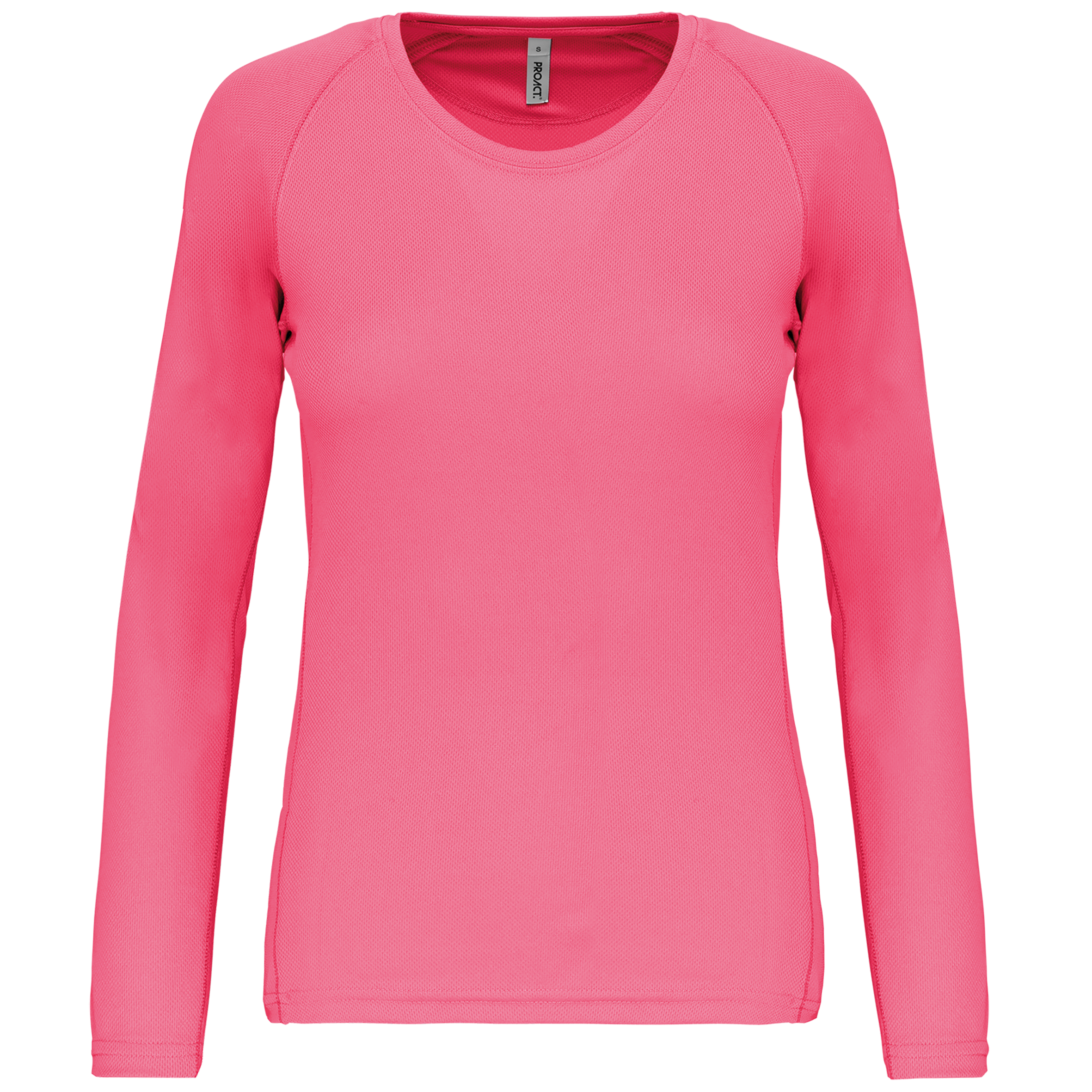 Damen Basic Sport Funktionsshirt Langarm