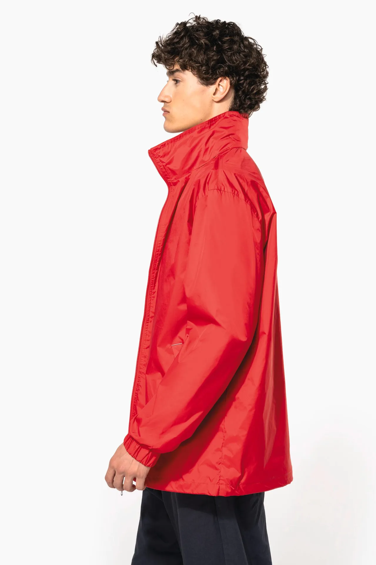 Gefütterte Windjacke für Herren