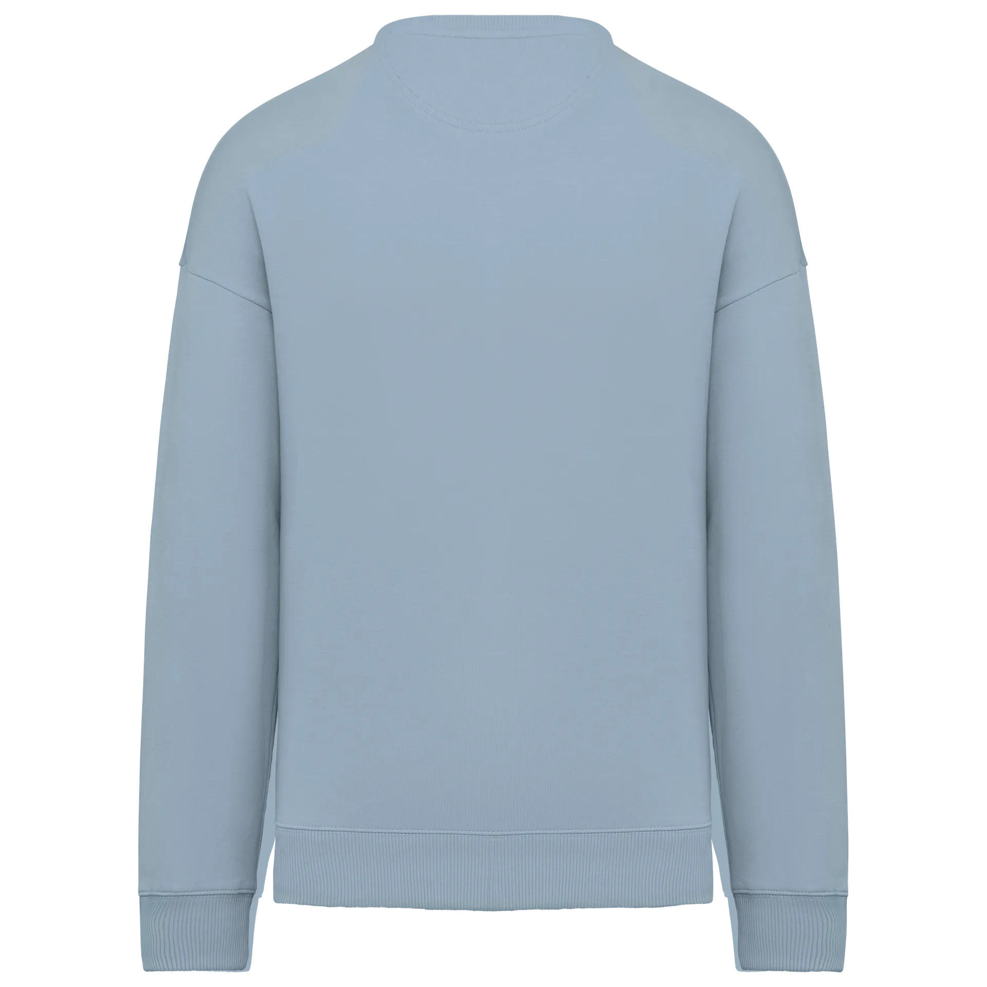 Umweltfreundliches Oversize Unisex-Sweatshirt mit Rundhalsausschnitt