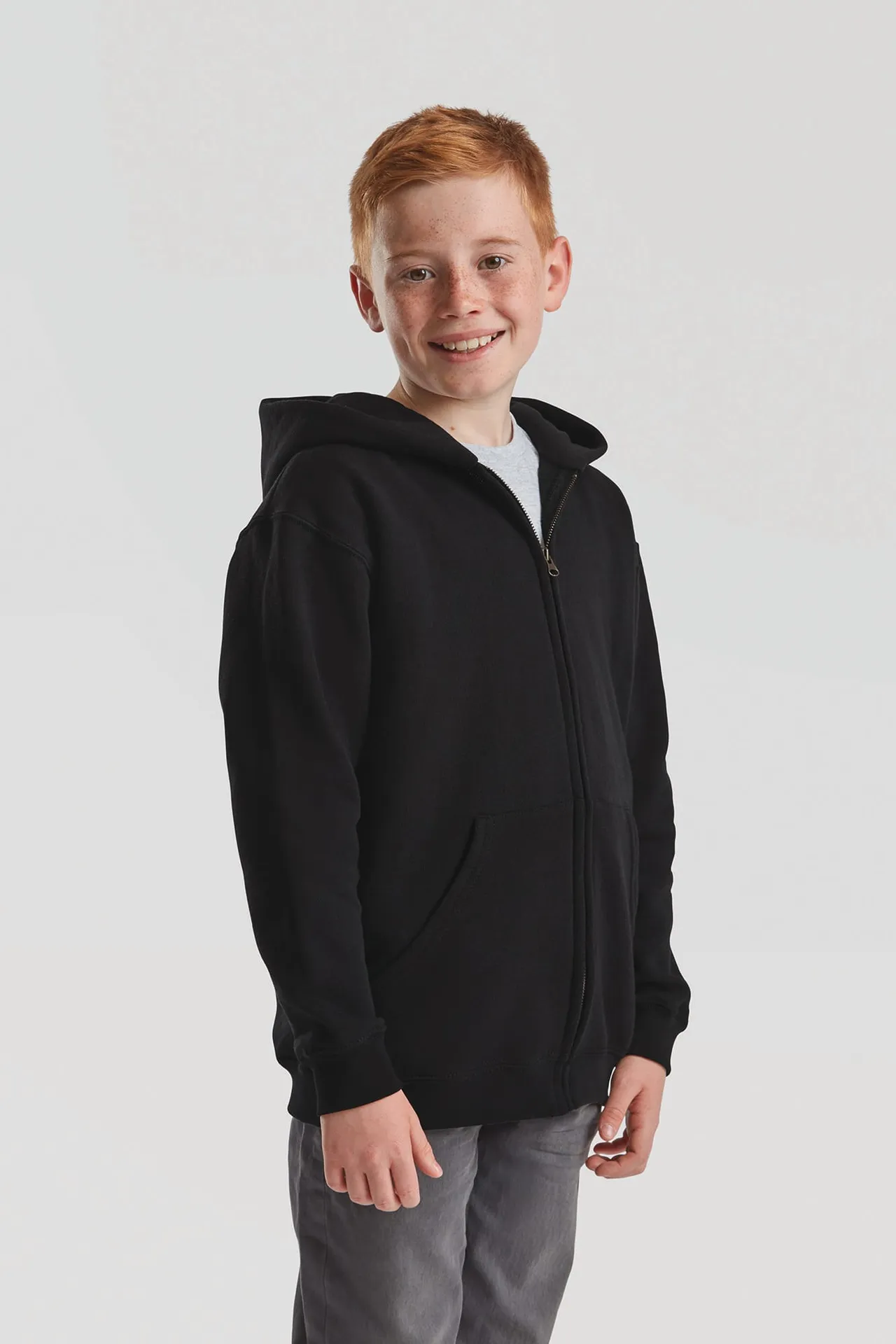 Kids Classic Hooded Sweat Jacket (62-045-0)