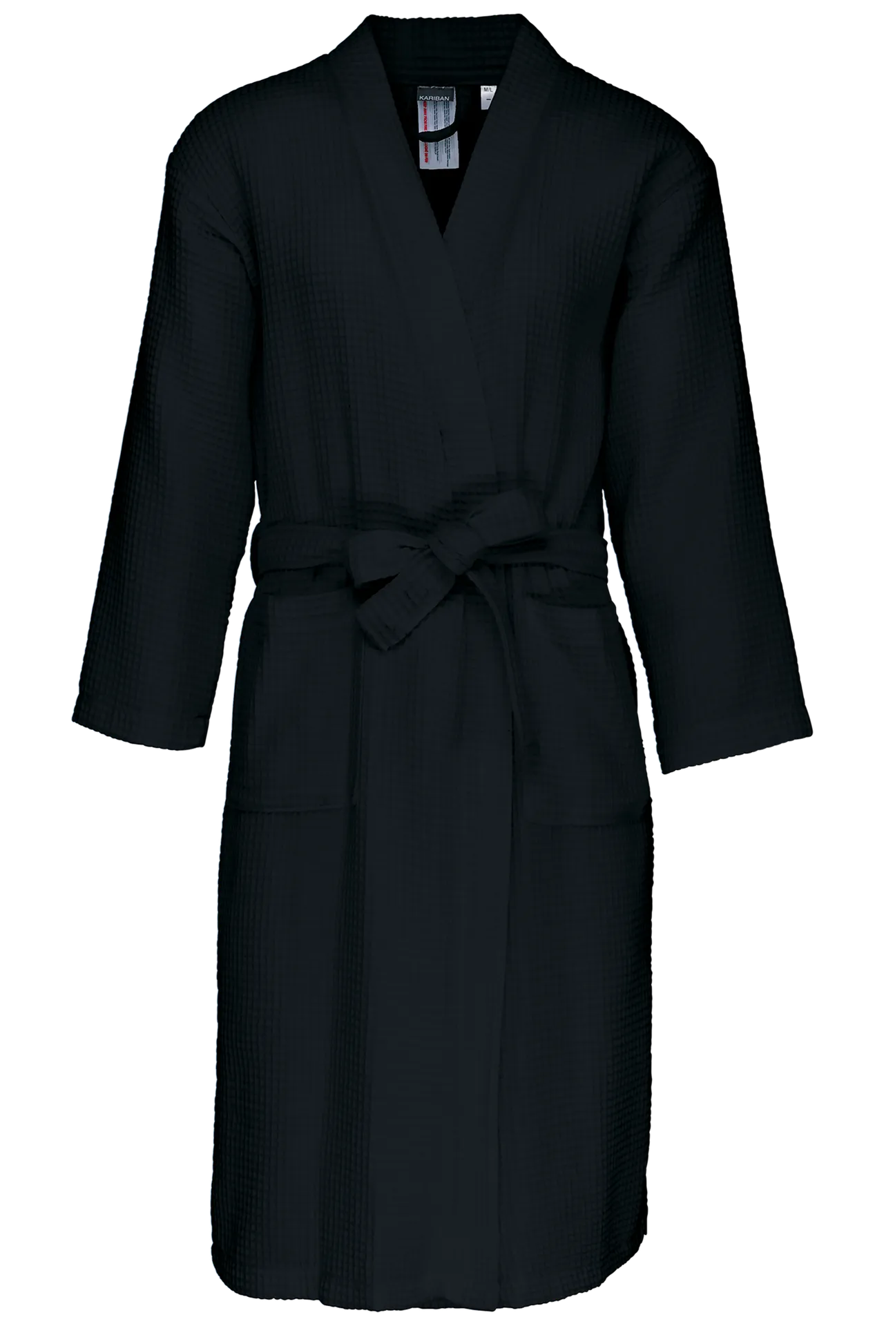 Walkfrottier-Bademantel Waffelpiqué