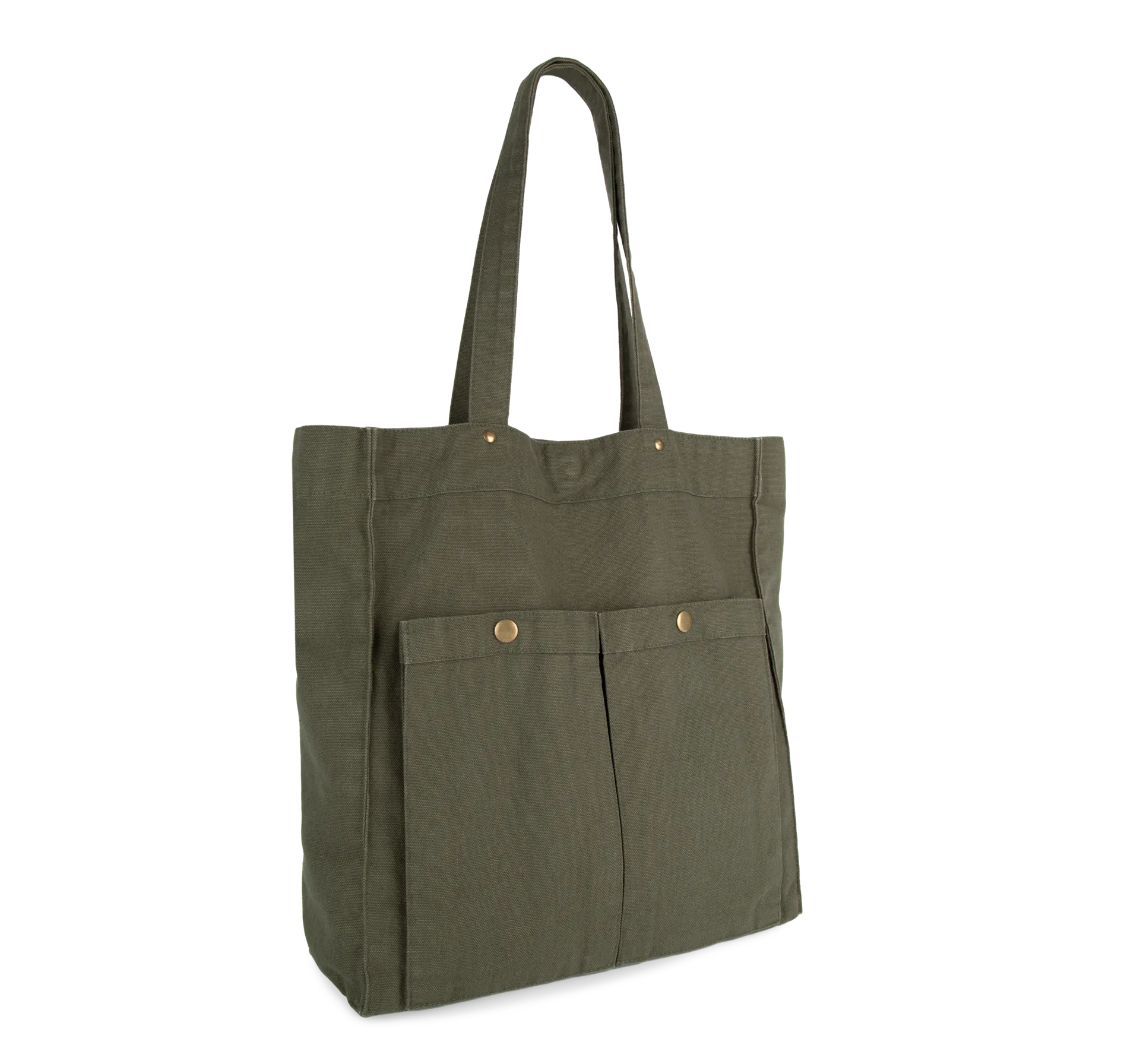 Handtasche mit doppelter Fronttasche