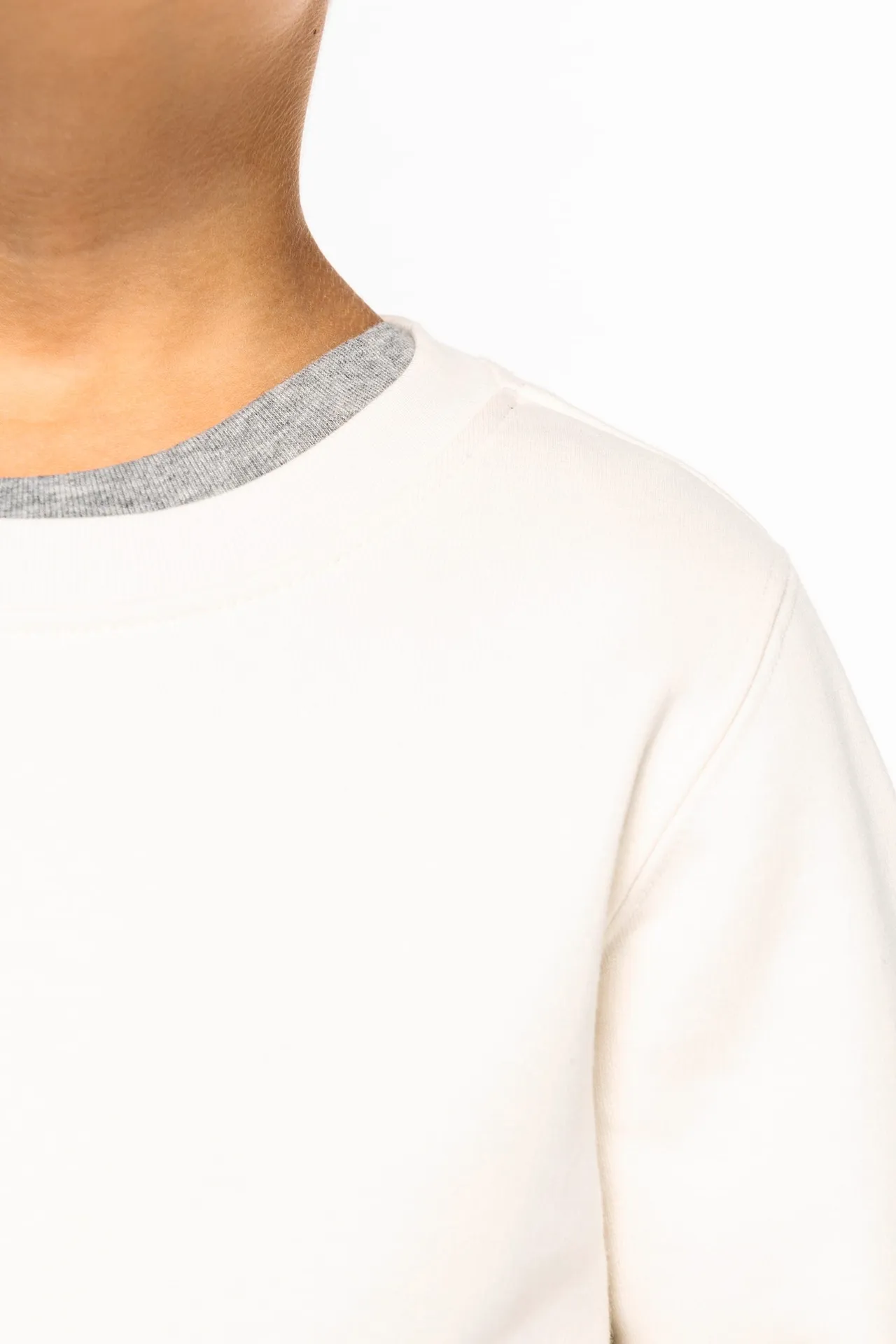 Umweltfreundliches Sweatshirt mit Rundhalsausschnitt für Kinder