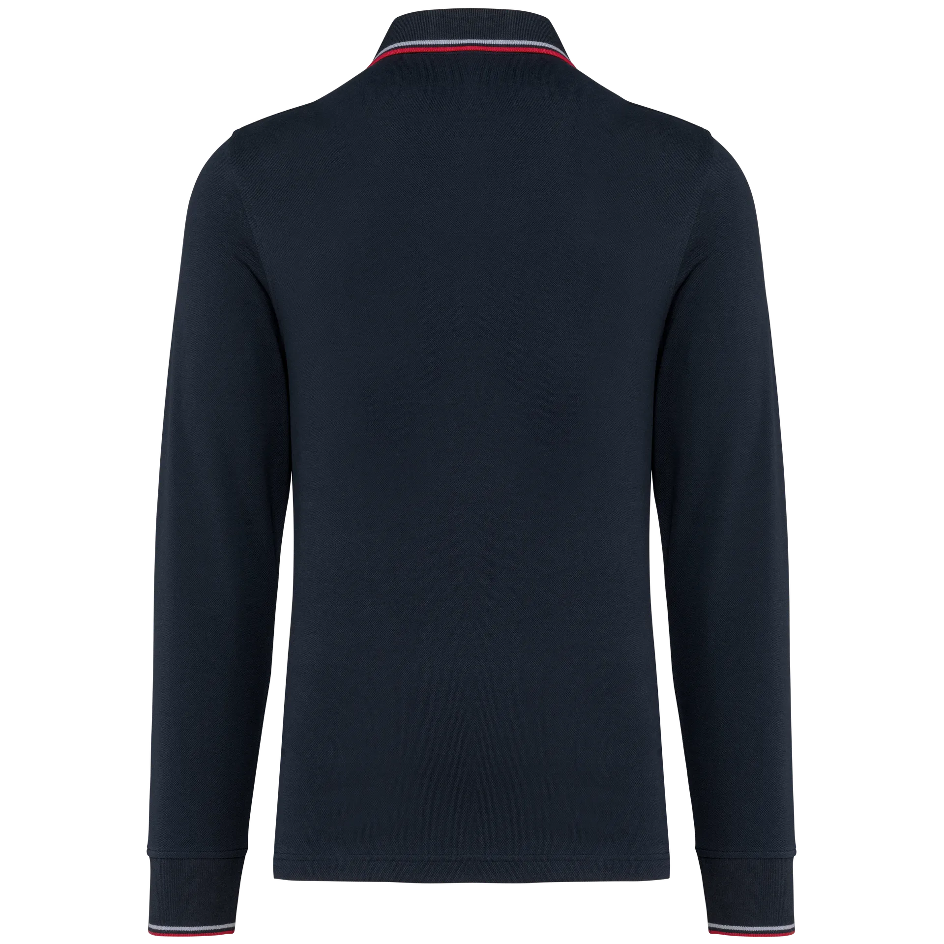 Langarm-Polohemd aus Piqué für Herren