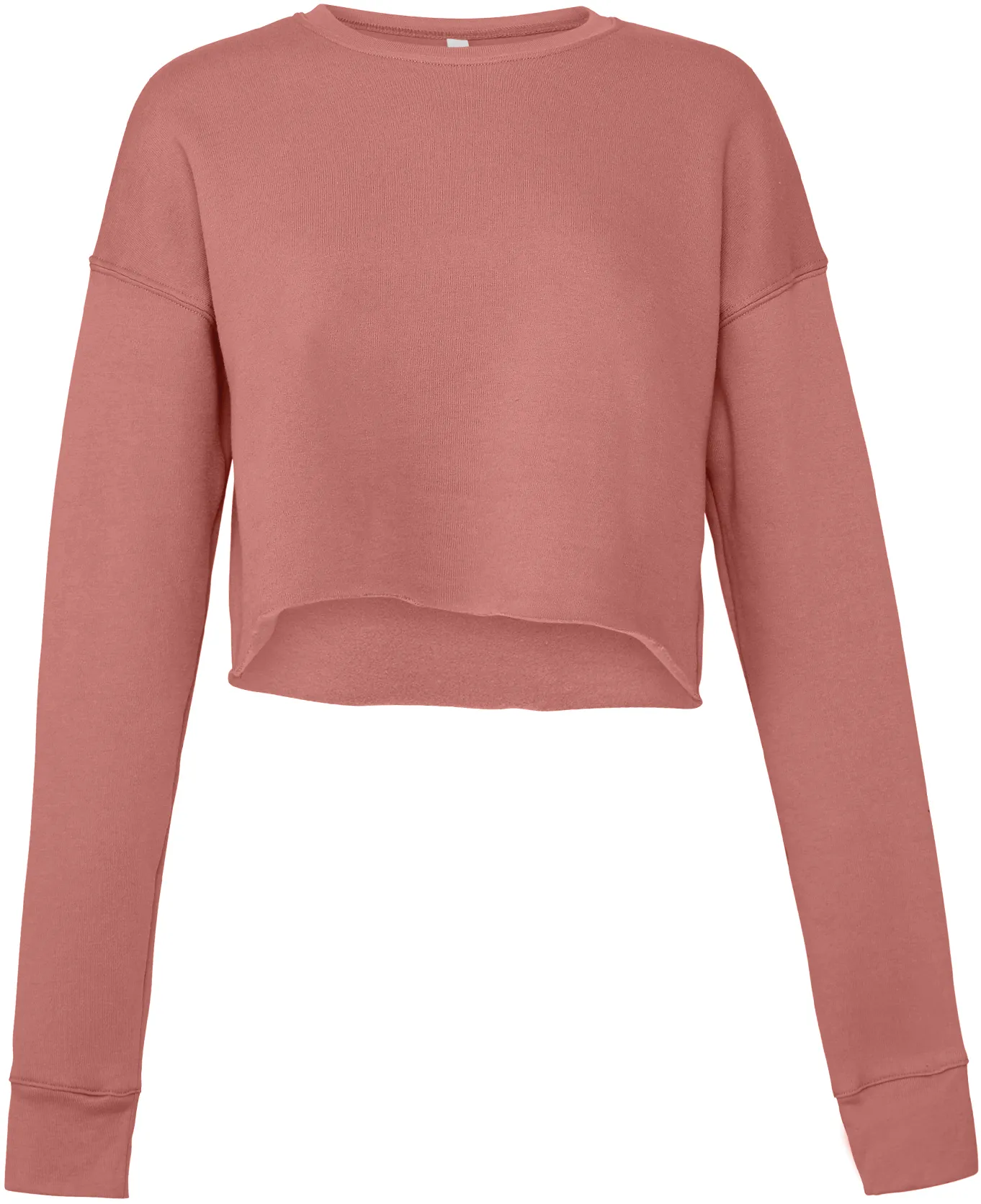 Cropped Kapuzensweatshirt für Damen