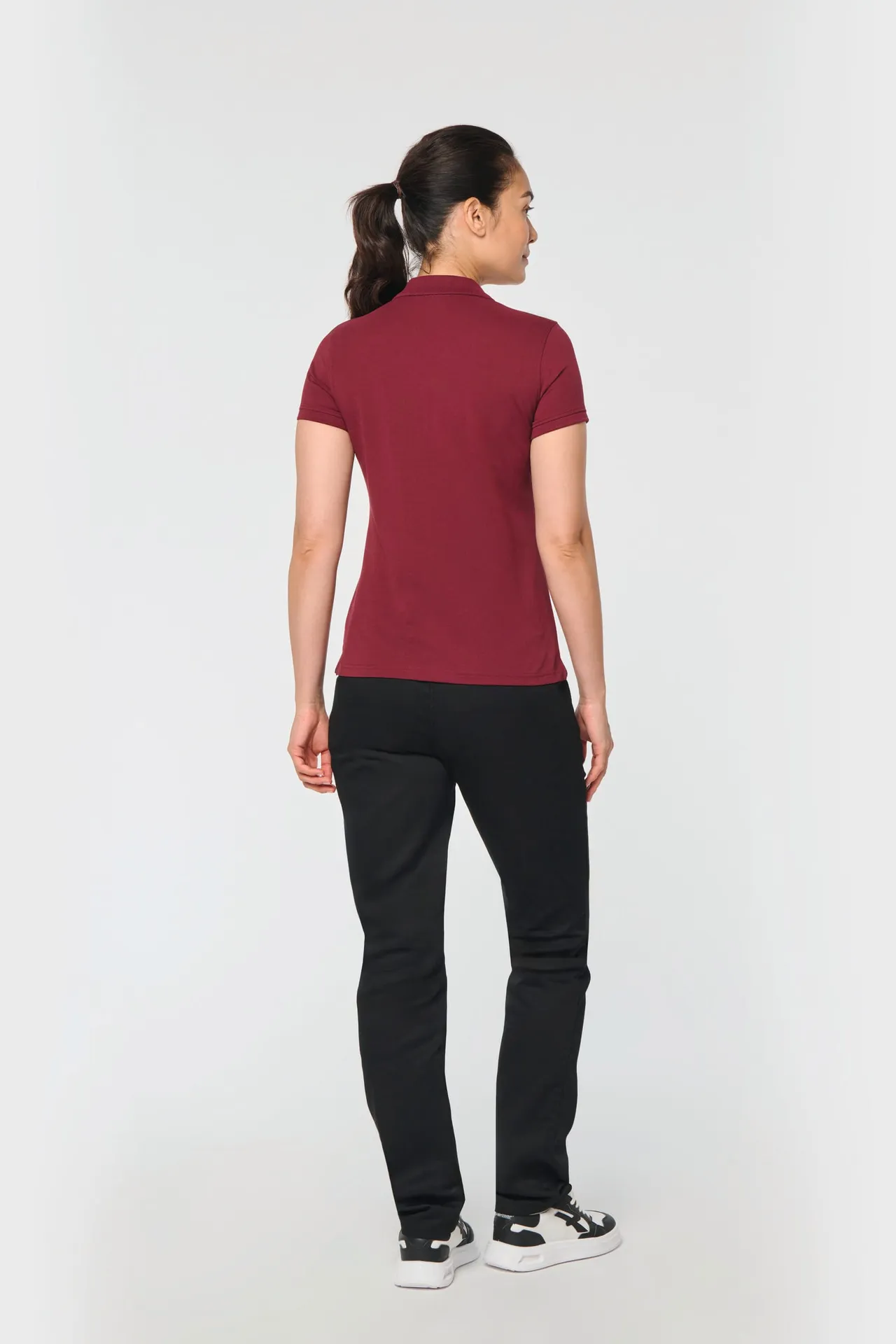 Kurzarm-Polohemd für Damen