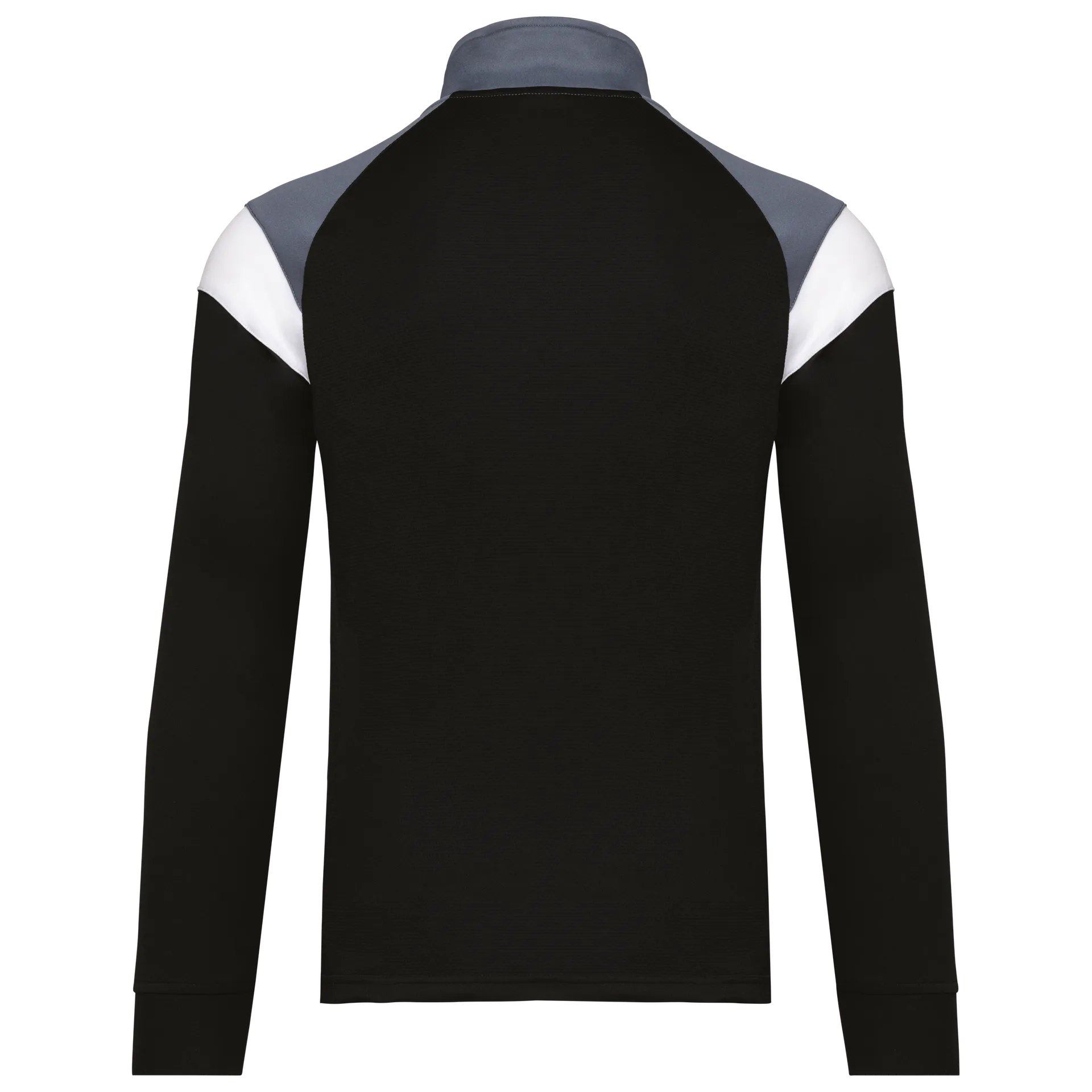 Kinder Trainings-Sweatshirt mit 1/4 Reißverschluss