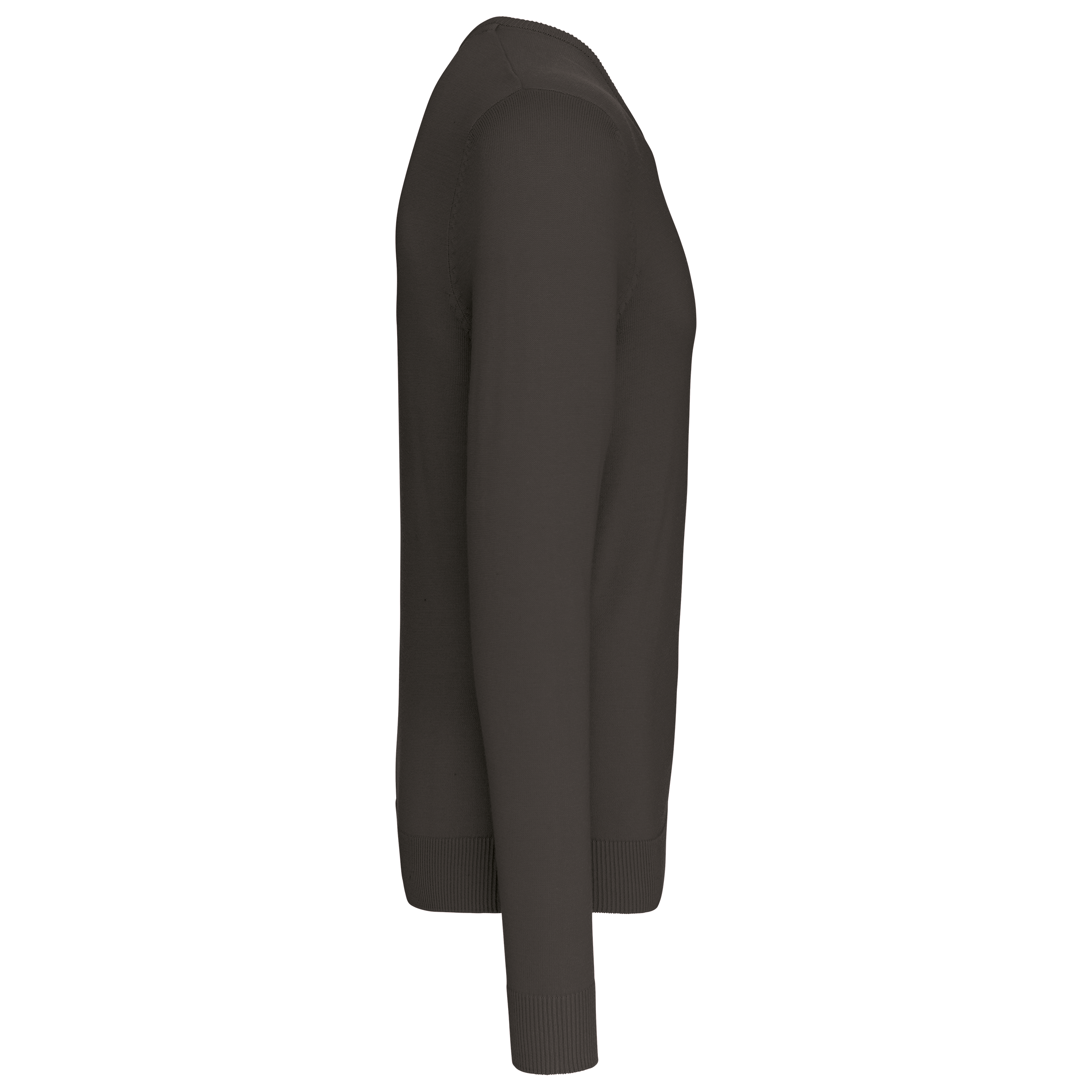 Herrenpullover mit V-Ausschnitt