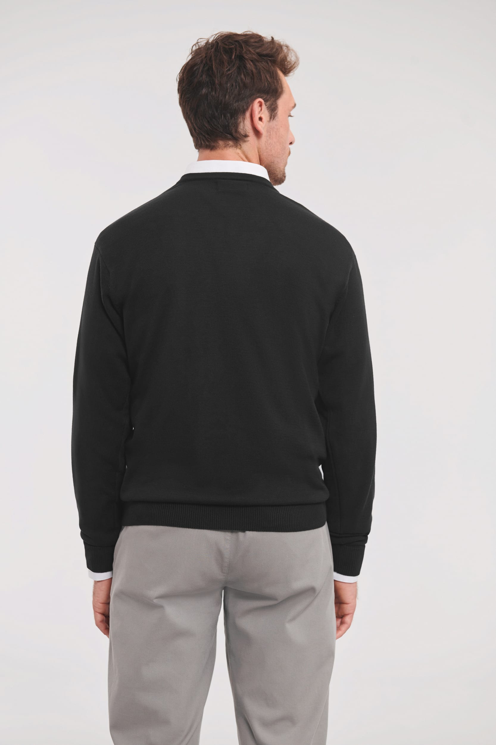 V-neck Knitted Pullover