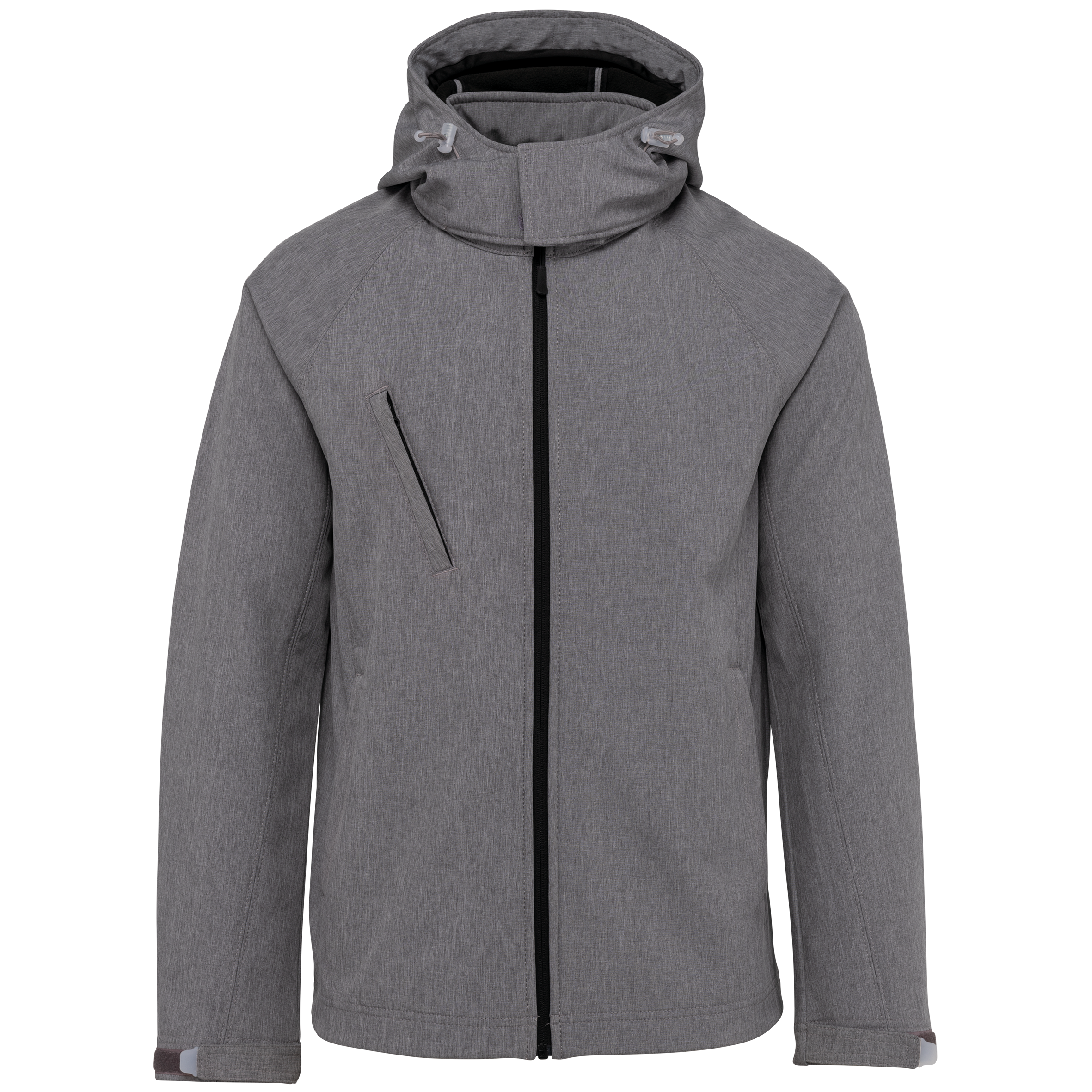 Herren Softshell-Jacke mit Abnehmbare Kapuze