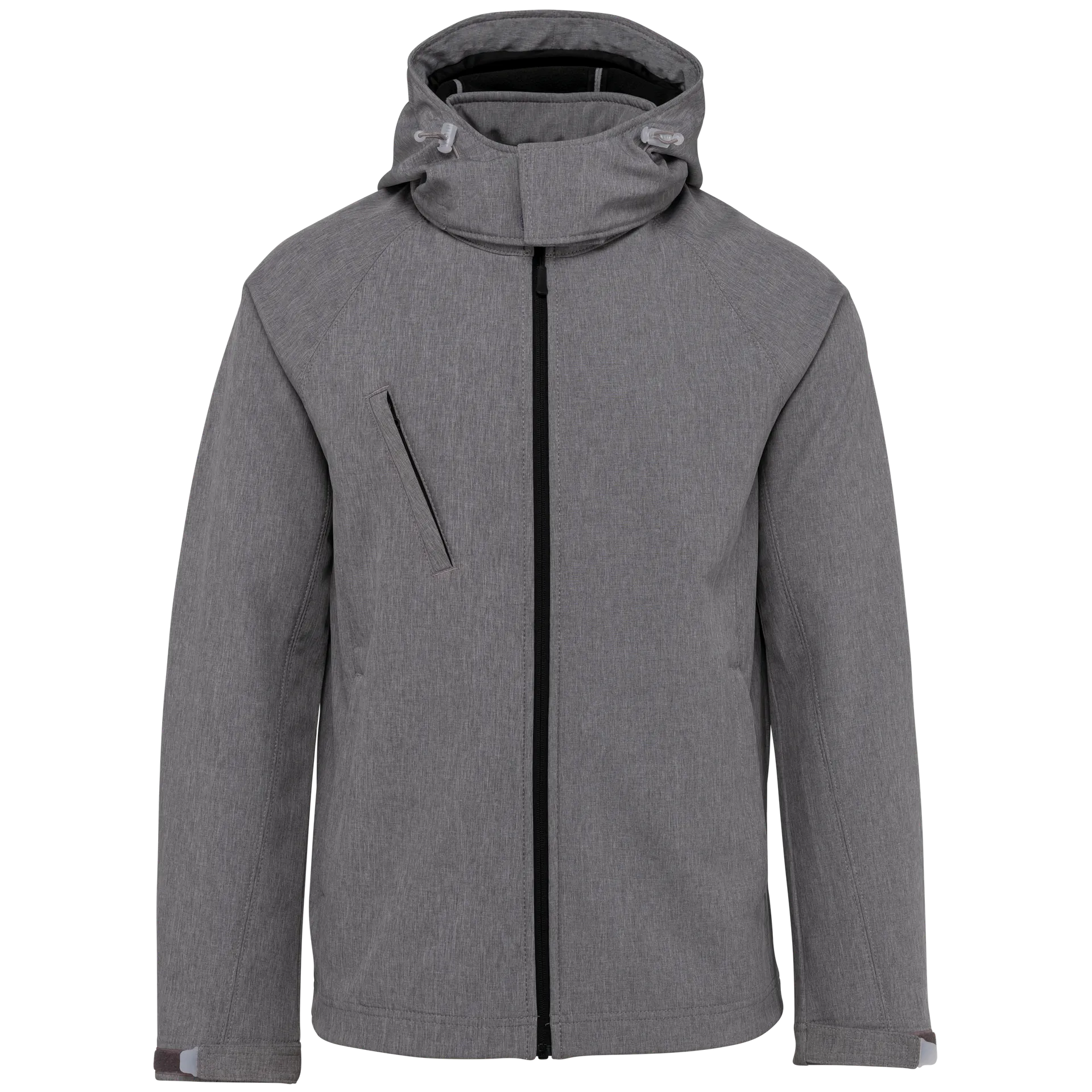 Herren Softshell-Jacke mit Abnehmbare Kapuze