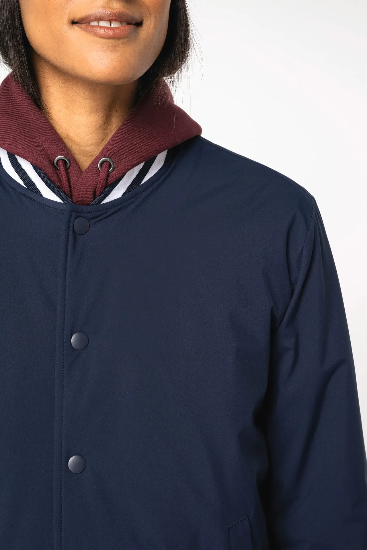 Umweltfreundliche wattierte Unisex-Teddyjacke