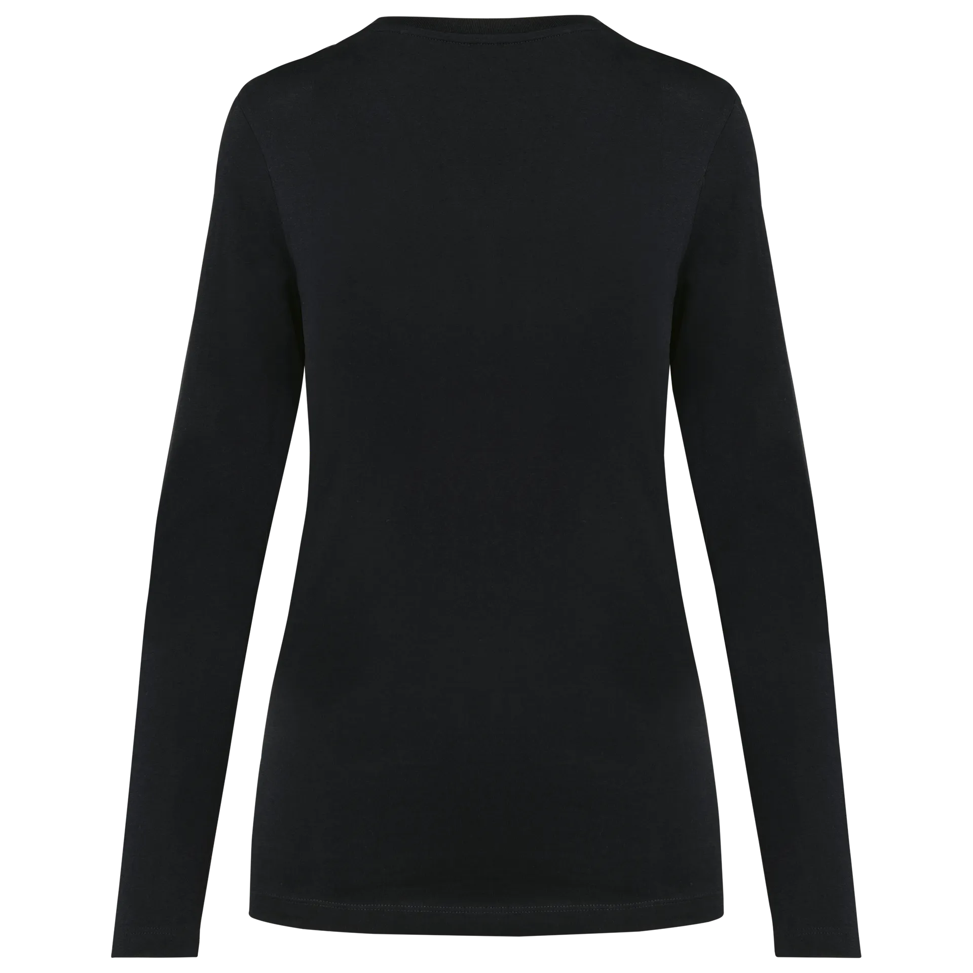 Supima® Damen-T-Shirt mit Rundhalsausschnitt und langen Ärmeln