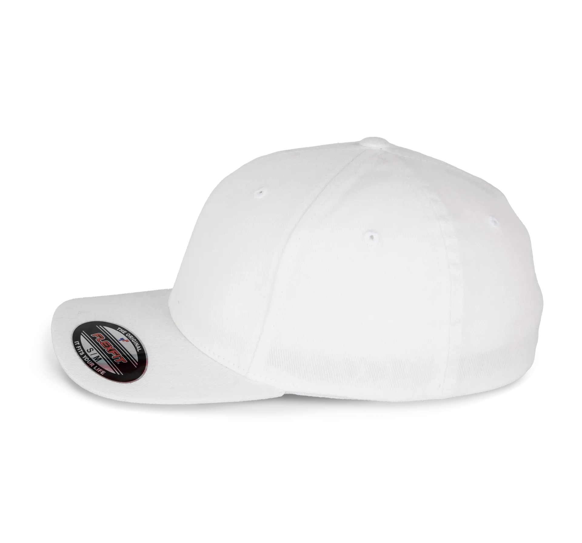 6-Panel Flexfit  Schirmmütze - Gebürstete Baumwolle