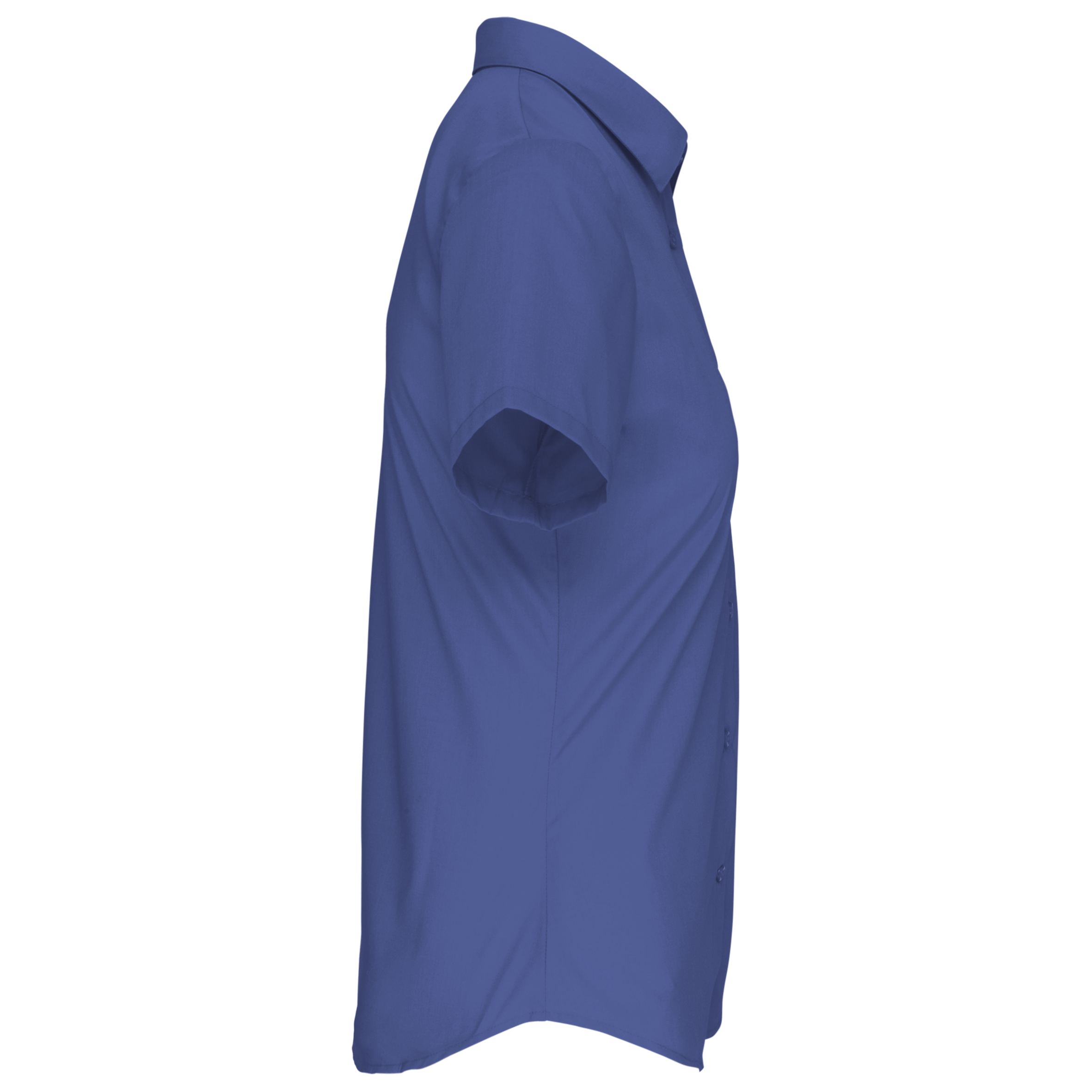 Damen Popelinebluse Kurzarm