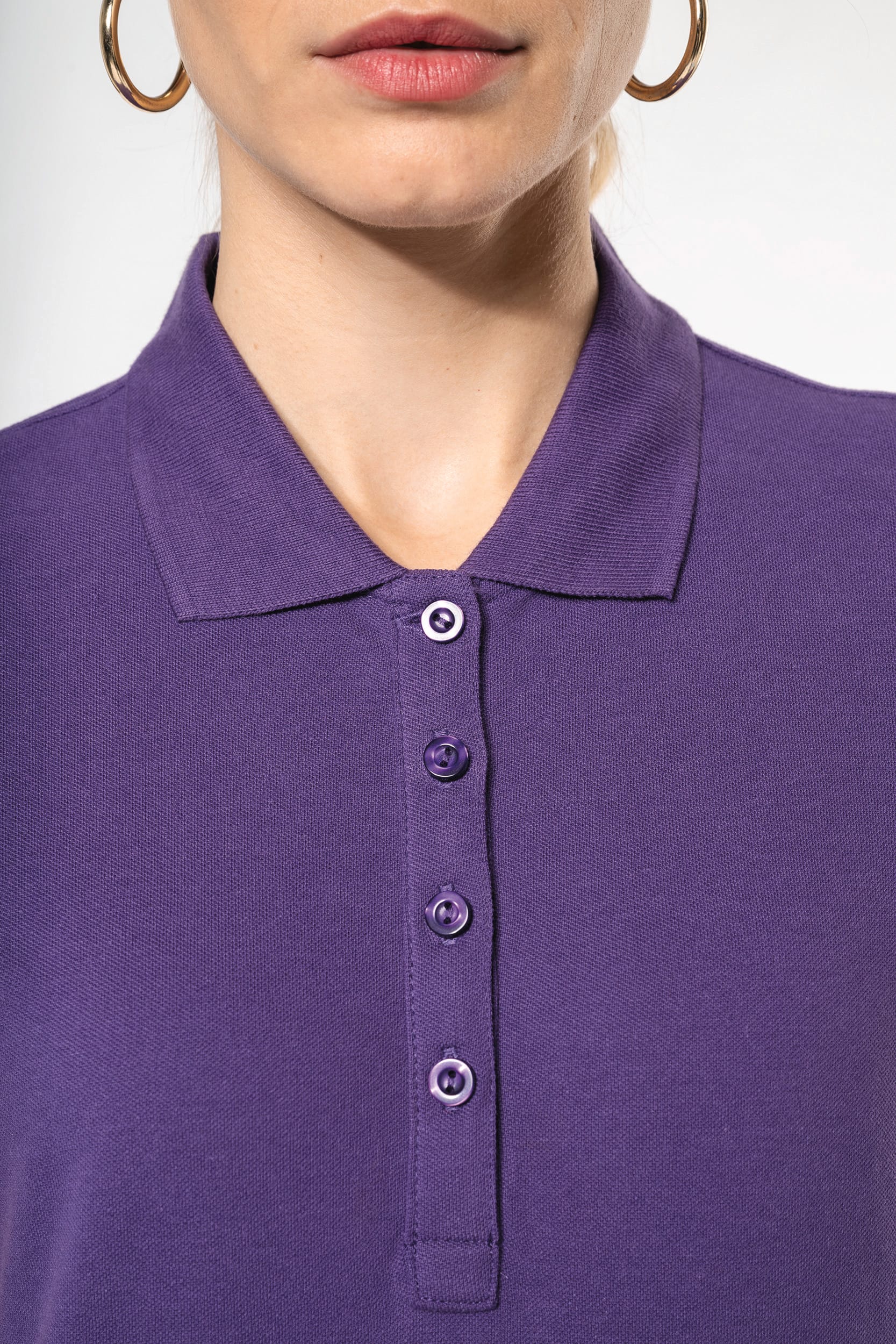 Damen Kurzarm-Poloshirt. Baumwollpiqué. Damen Kurzarm-Poloshirt. Baumwollpiqué.