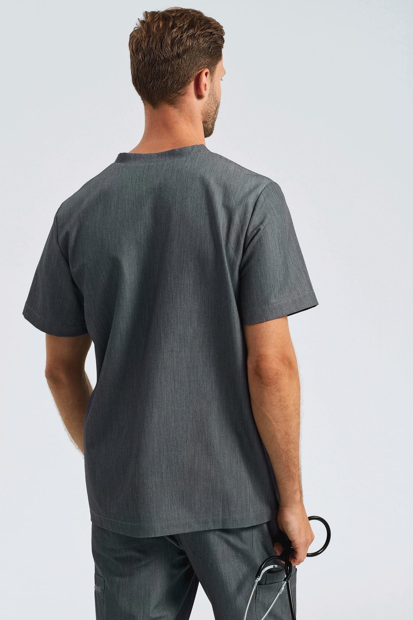 Stretch-Tunika für Herren mit kurzen Ärmeln Stretch-Tunika für Herren mit kurzen Ärmeln