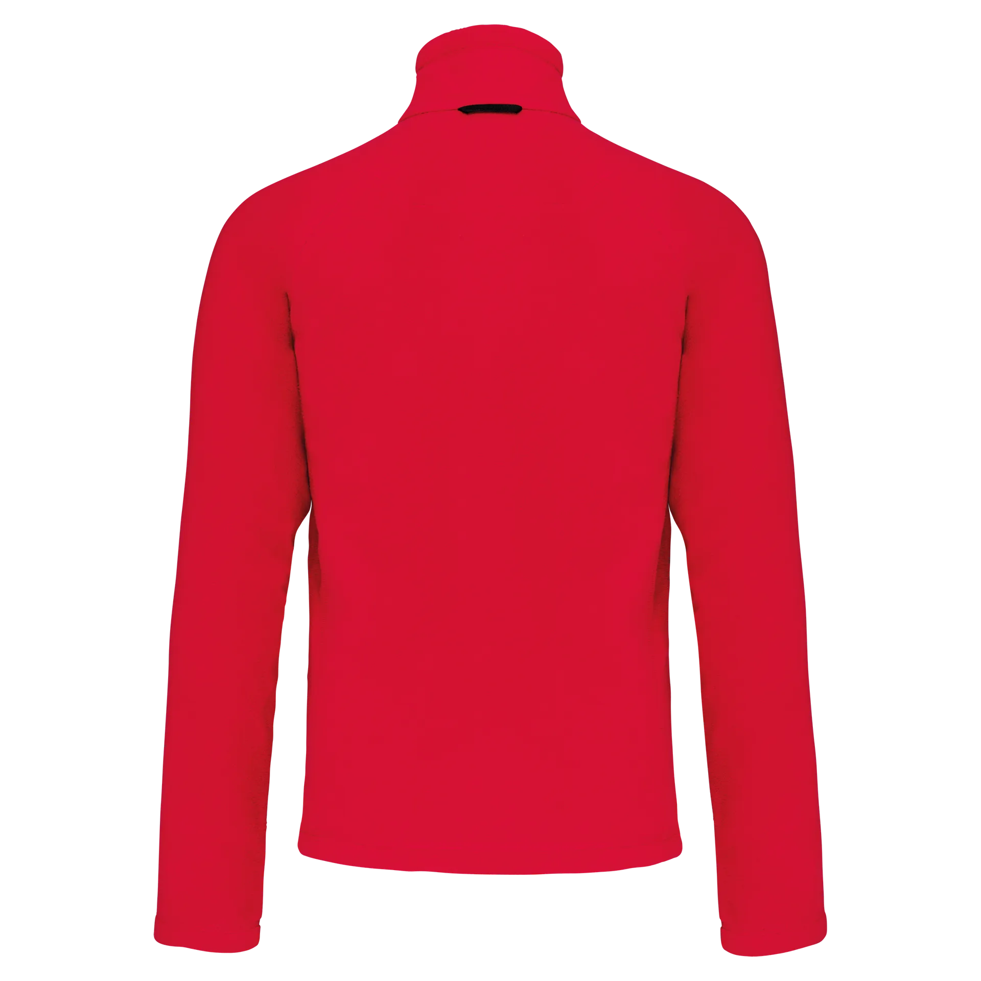 Mikrofleece-Jacke mit Reißverschluss Raglanärmel für Herren