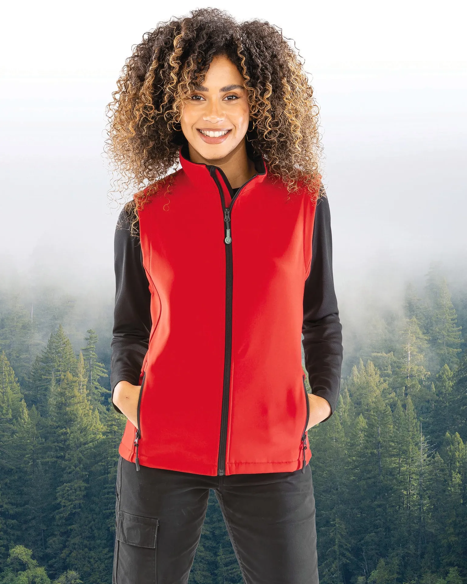 Core Ladies Printable Softshell Bodywarmer
