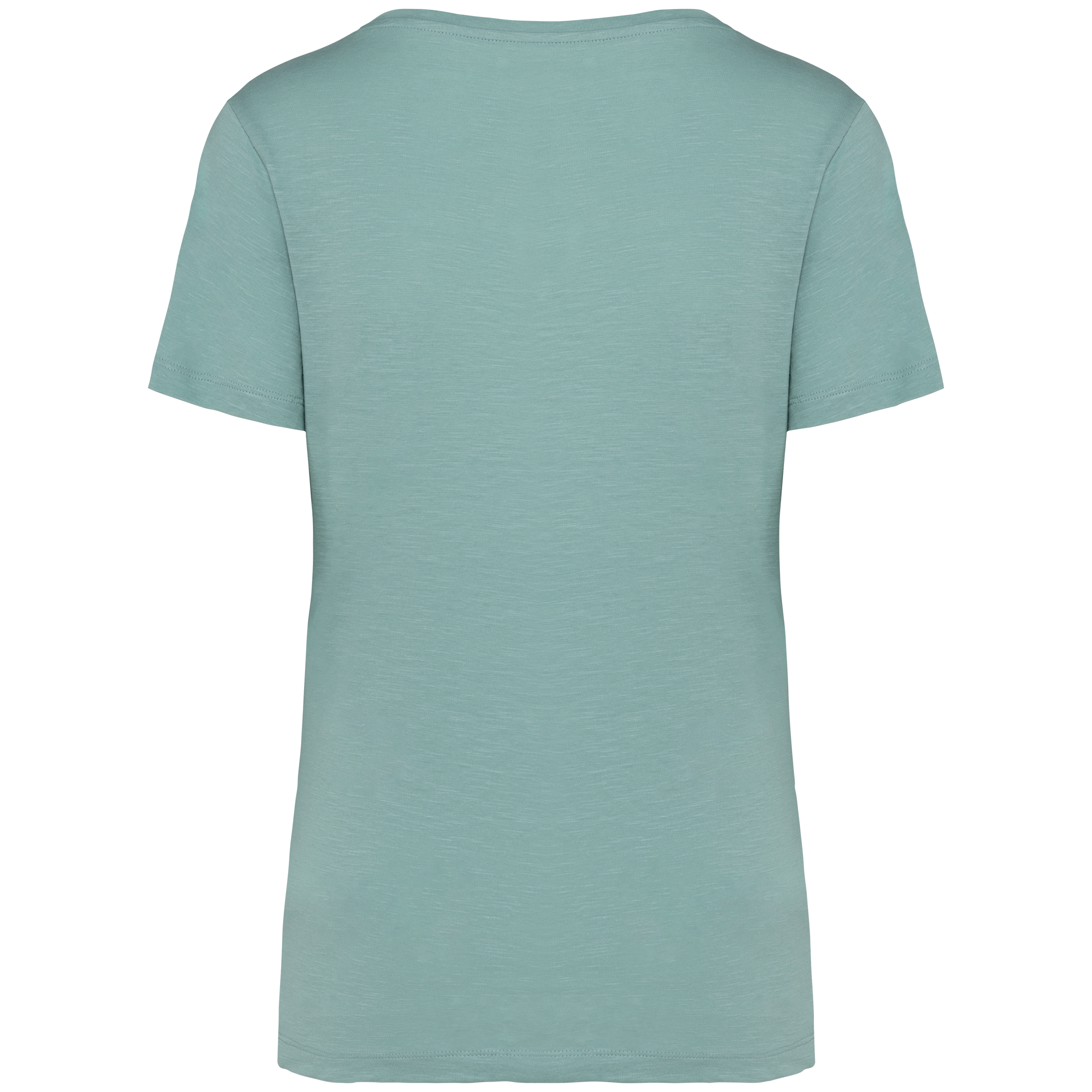 Umweltfreundliches Damen-Slub-T-Shirt Umweltfreundliches Damen-Slub-T-Shirt
