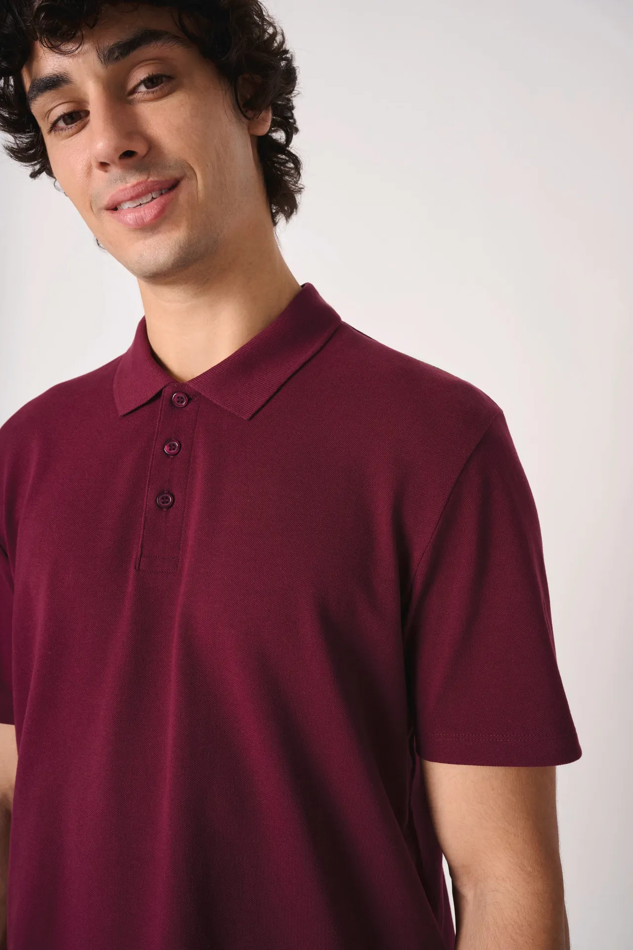 Herren Piqué-Poloshirt