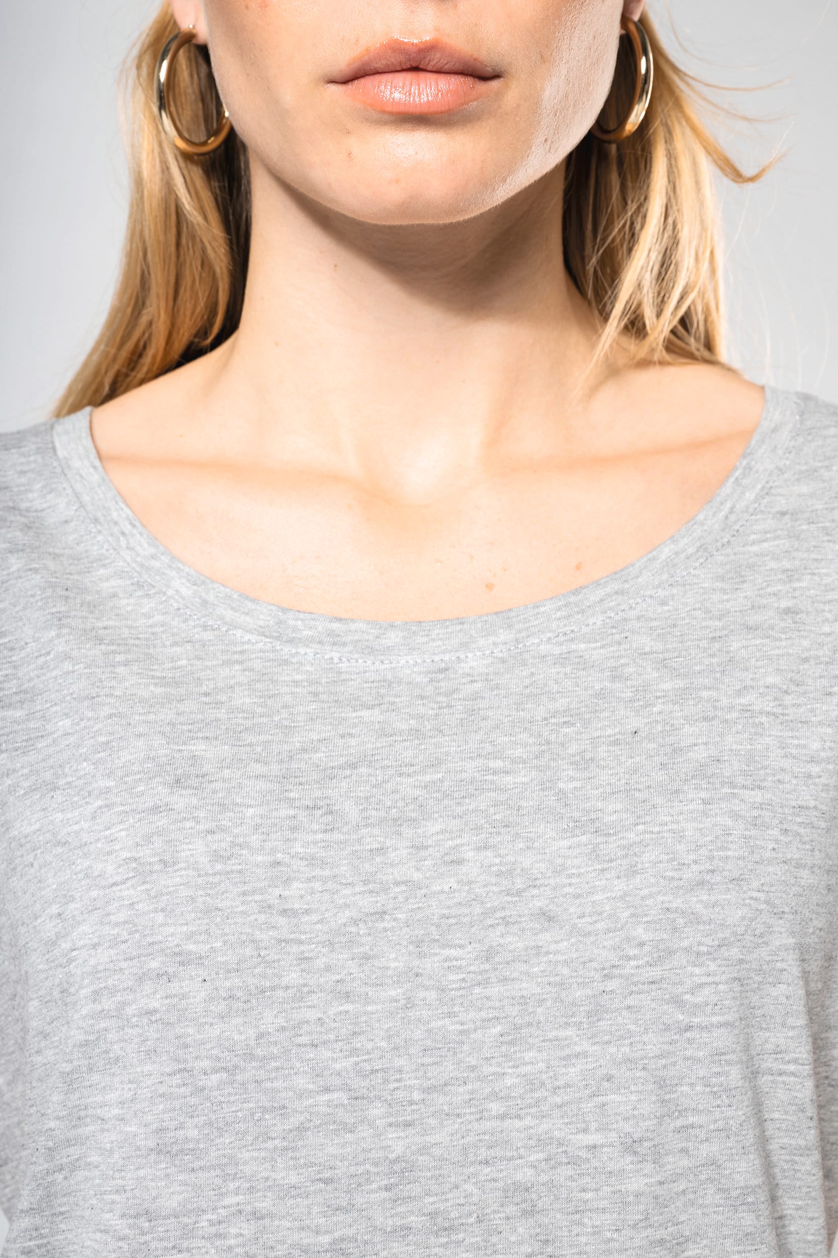 Langes T-Shirtfür Damen