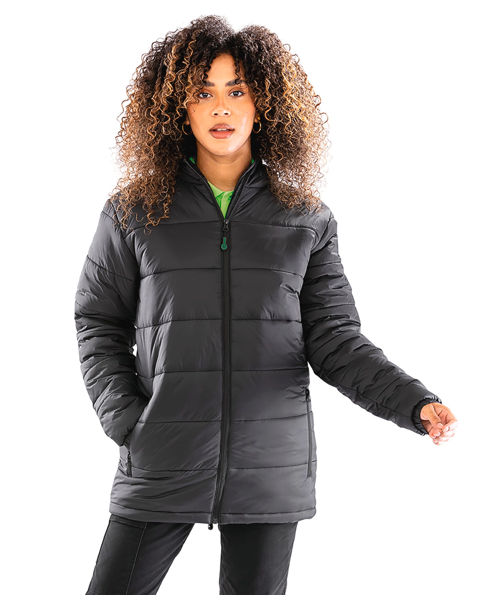 Recycelte Steppjacke