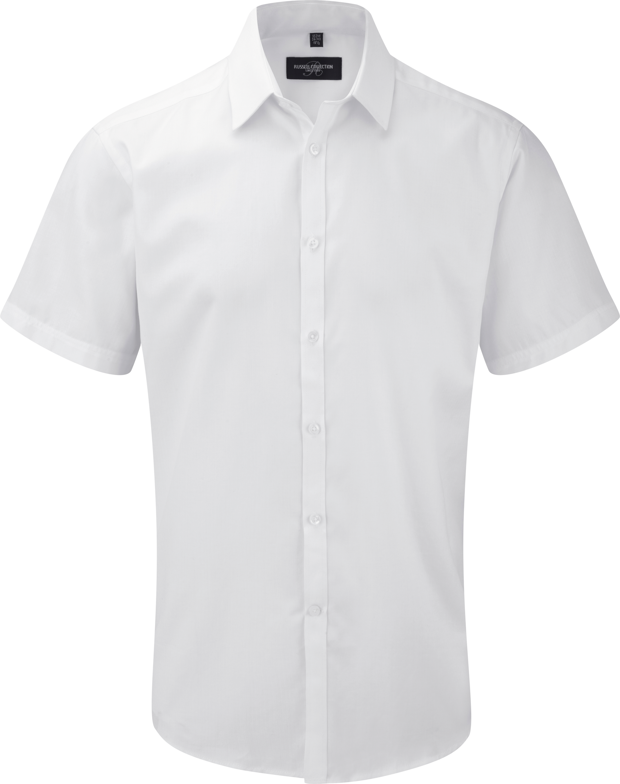 Men's Short Sleeve Herringbone Shirt