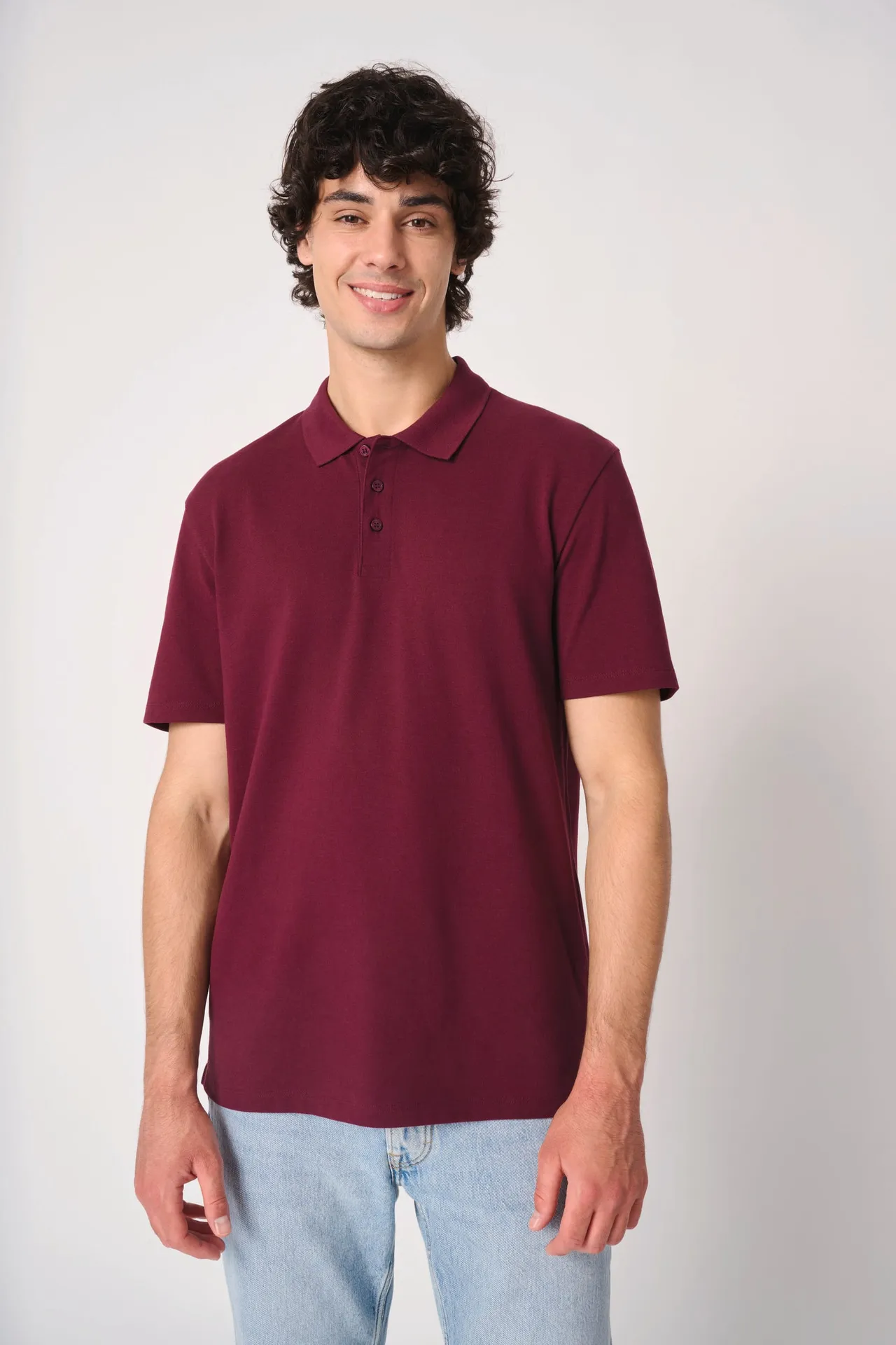 Herren Piqué-Poloshirt