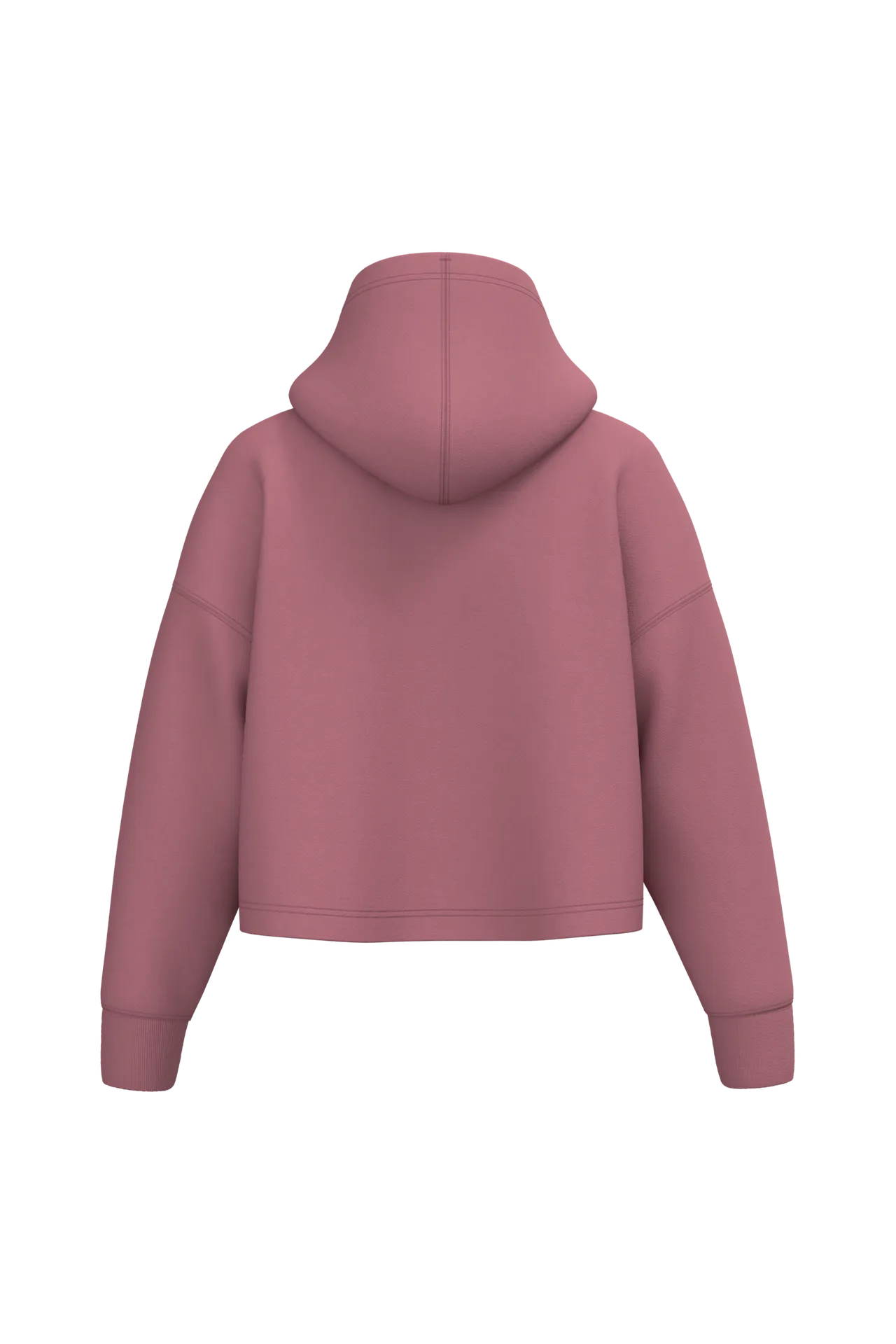 Damen Cropped-Sweatshirt mit Kapuze