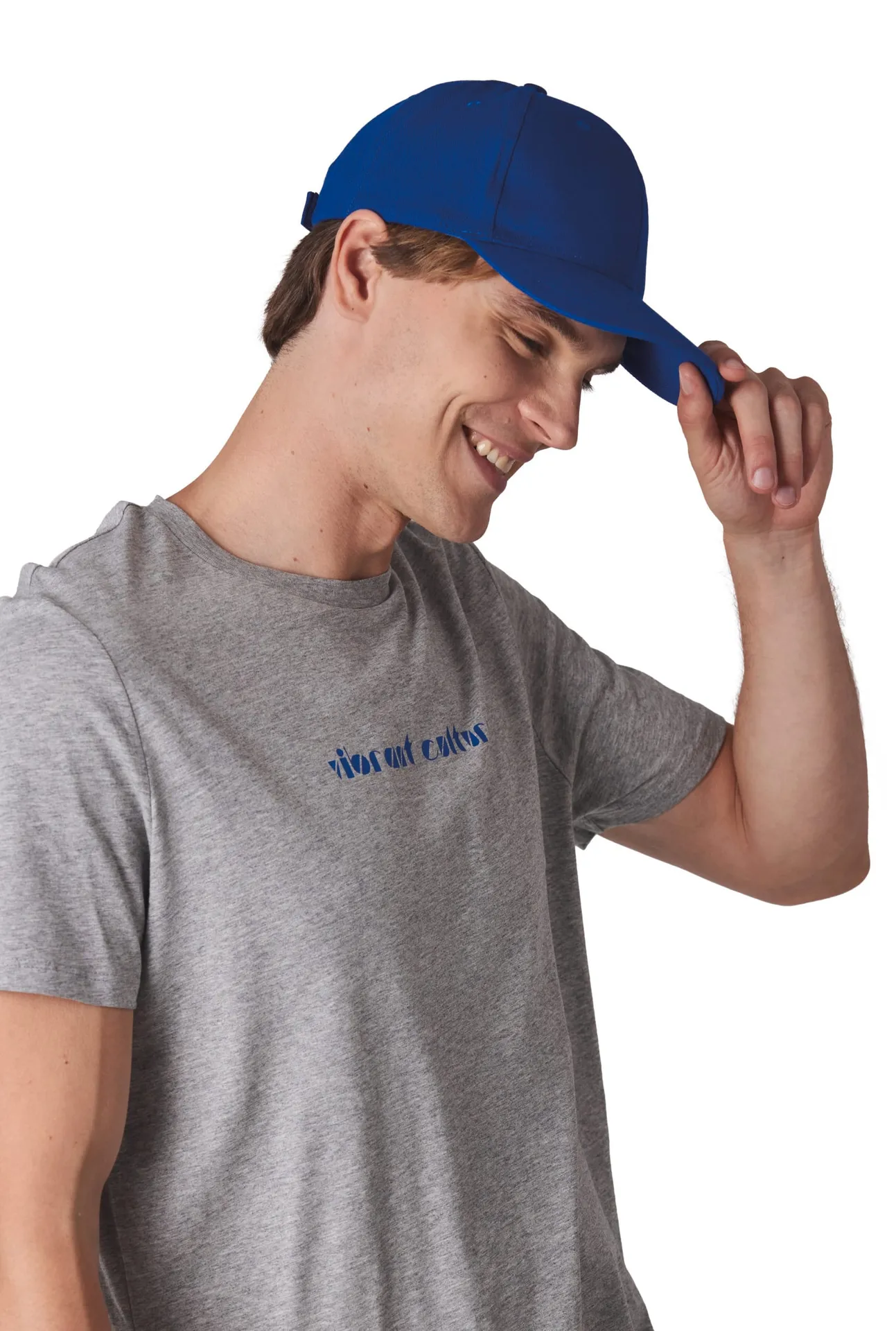 6-Panel-Cap aus Bio-Baumwolle