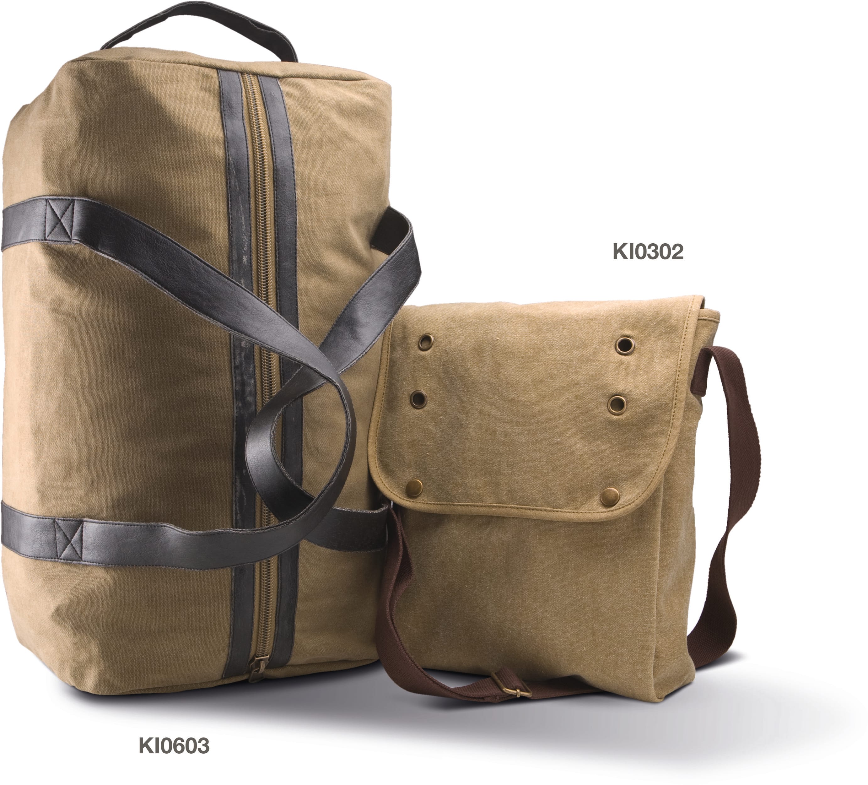 Reisetasche aus Baumwoll-Canvas