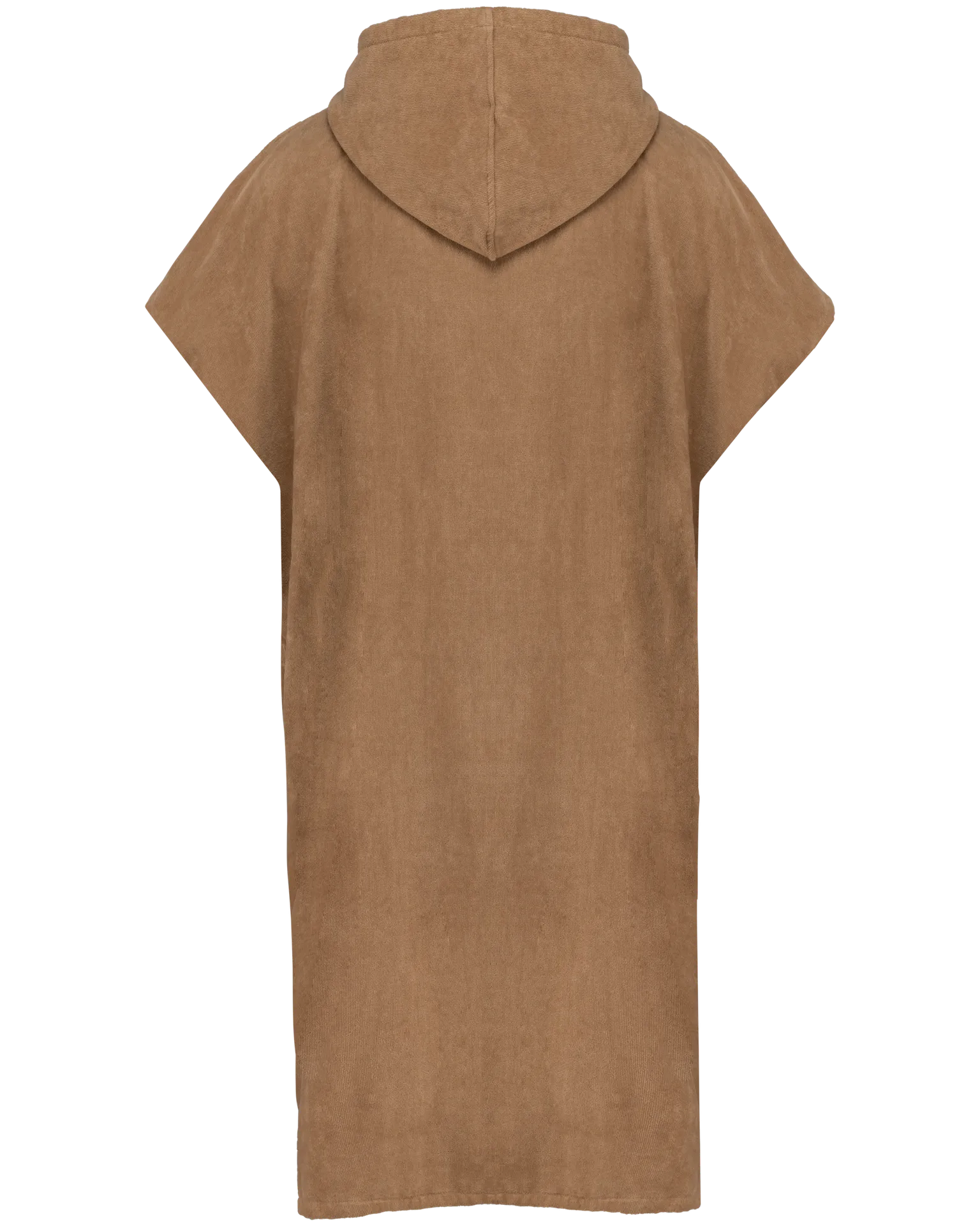 Unisex-Frottee-Poncho mit Kapuze