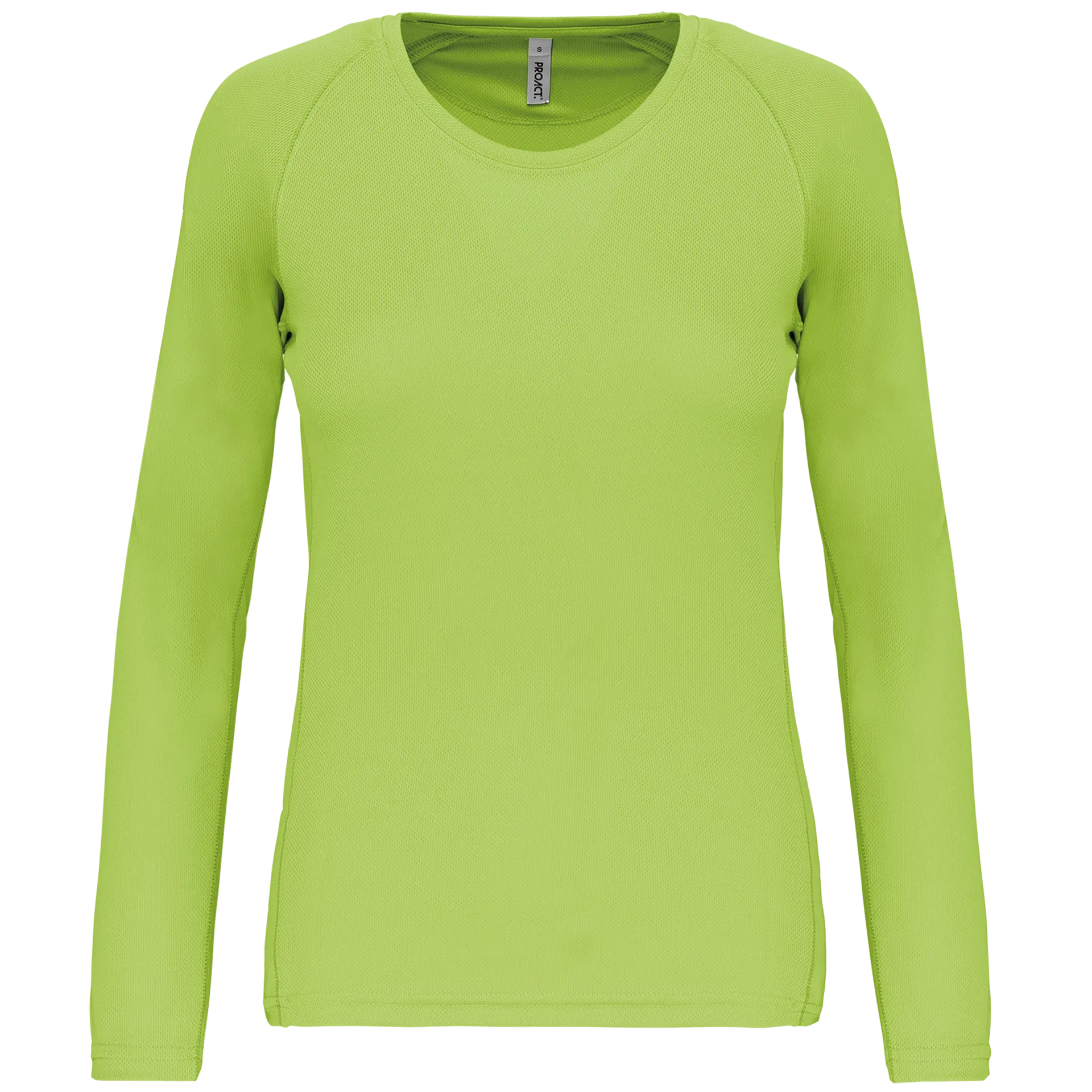 Damen Basic Sport Funktionsshirt Langarm