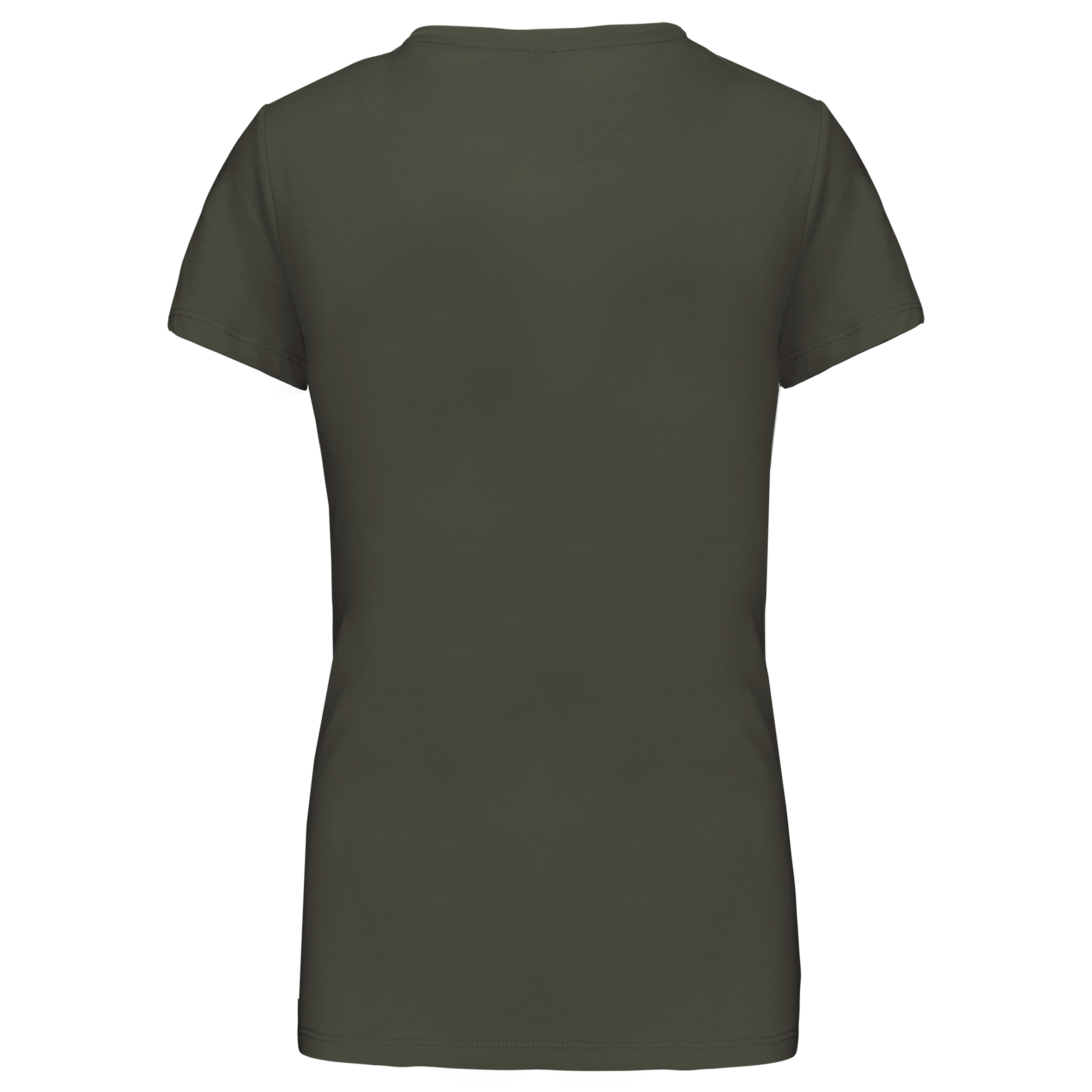 Ladies' short-sleeved crew neck T-shirt