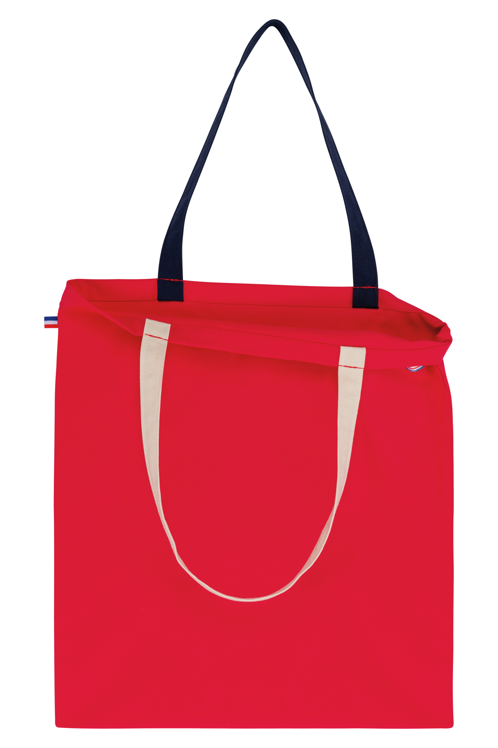 Dreifarbige Shoppingtasche Dreifarbige Shoppingtasche