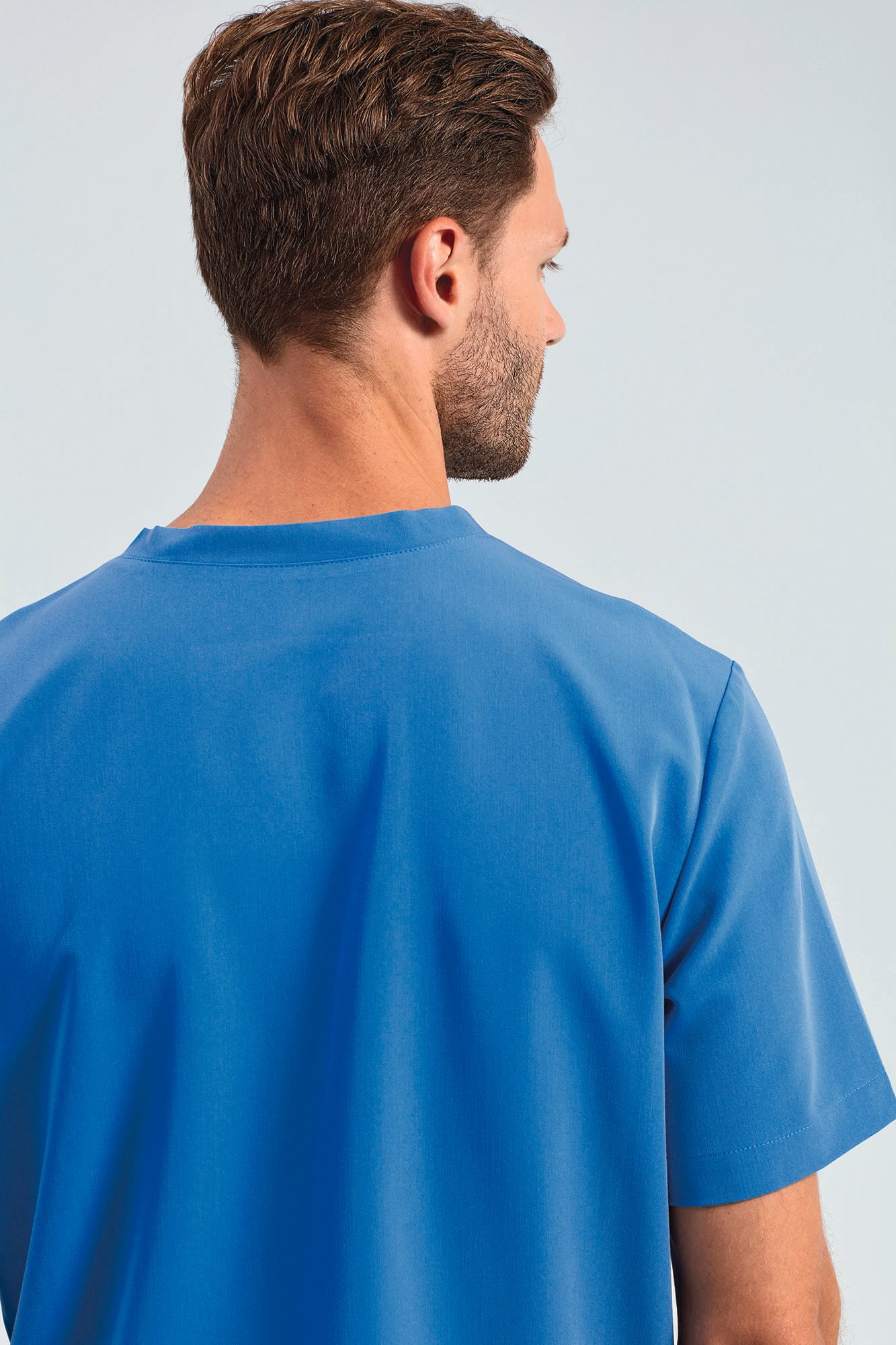 Stretch-Tunika für Herren mit kurzen Ärmeln Stretch-Tunika für Herren mit kurzen Ärmeln