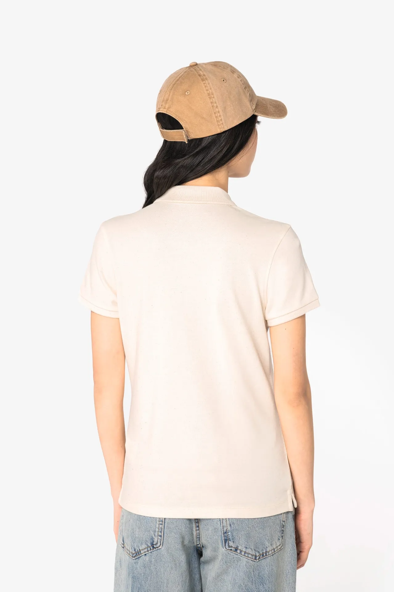 Umweltfreundliches Polohemd aus Pikeetrikot für Damen